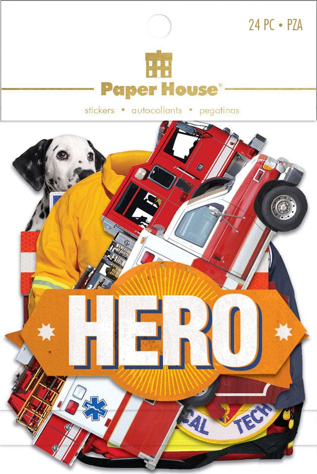  Scrapbook Stickers - Heroes Die Cut Sticker Pack、mySite、ghnorth
