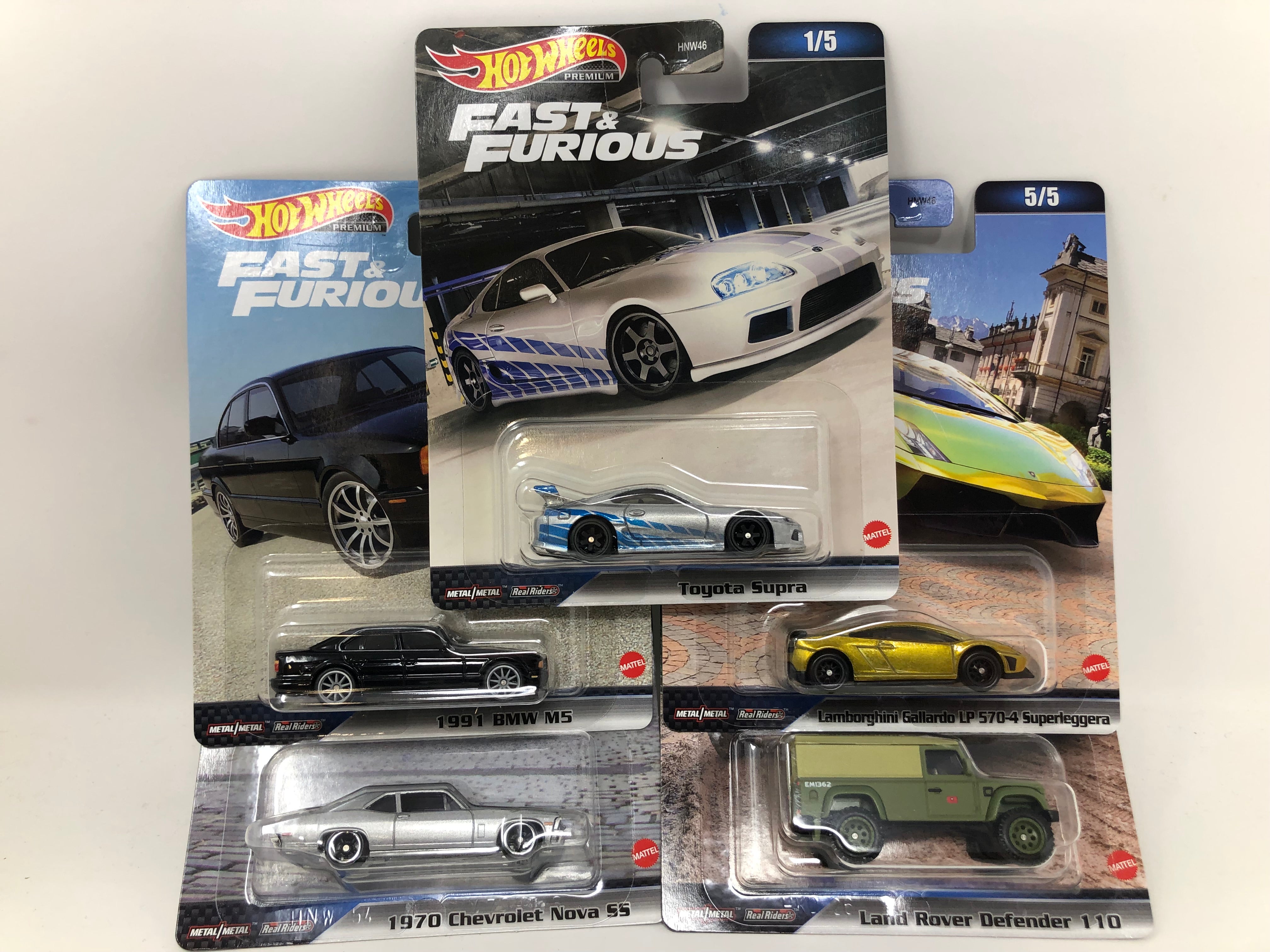 5 Car Set Case D Release * 2023 Hot Wheels Fast & Furious Case D、mySite、hgirdovlk