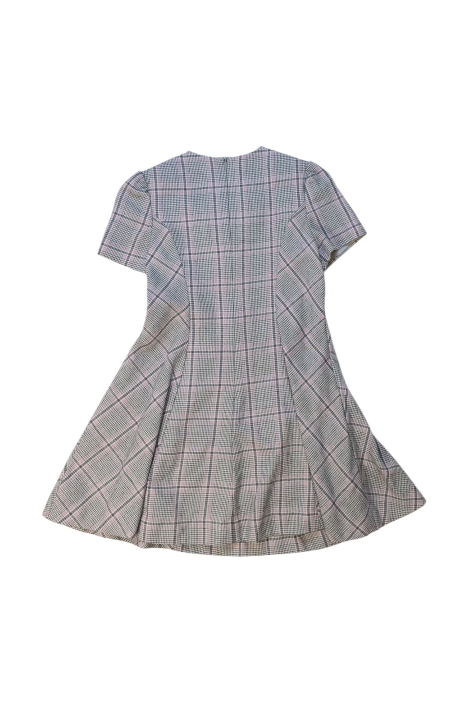 Nicholas & Bears Flower Embellished Plaid Dress 6T、mySite、g9winljtr