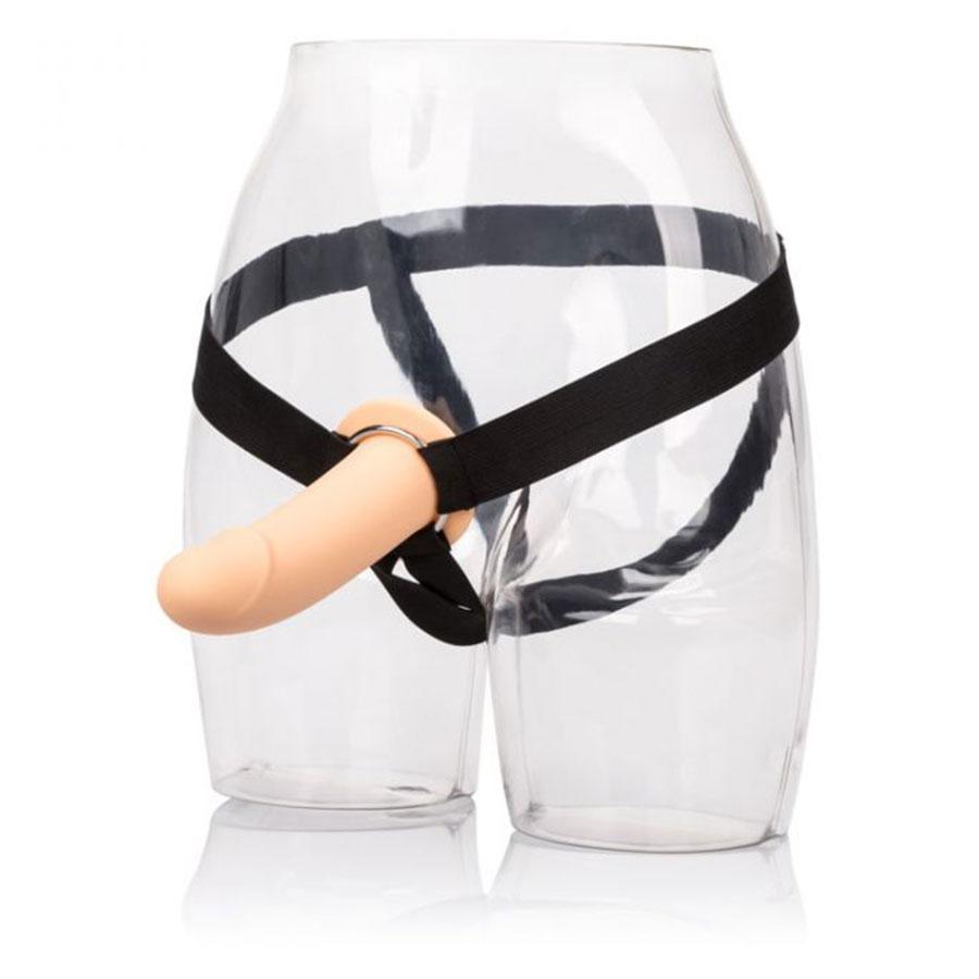 PPA 7 Inch Hollow Penis Extension Strap On Sleeve with Jock Strap Harness for Men、mySite、bottomscart