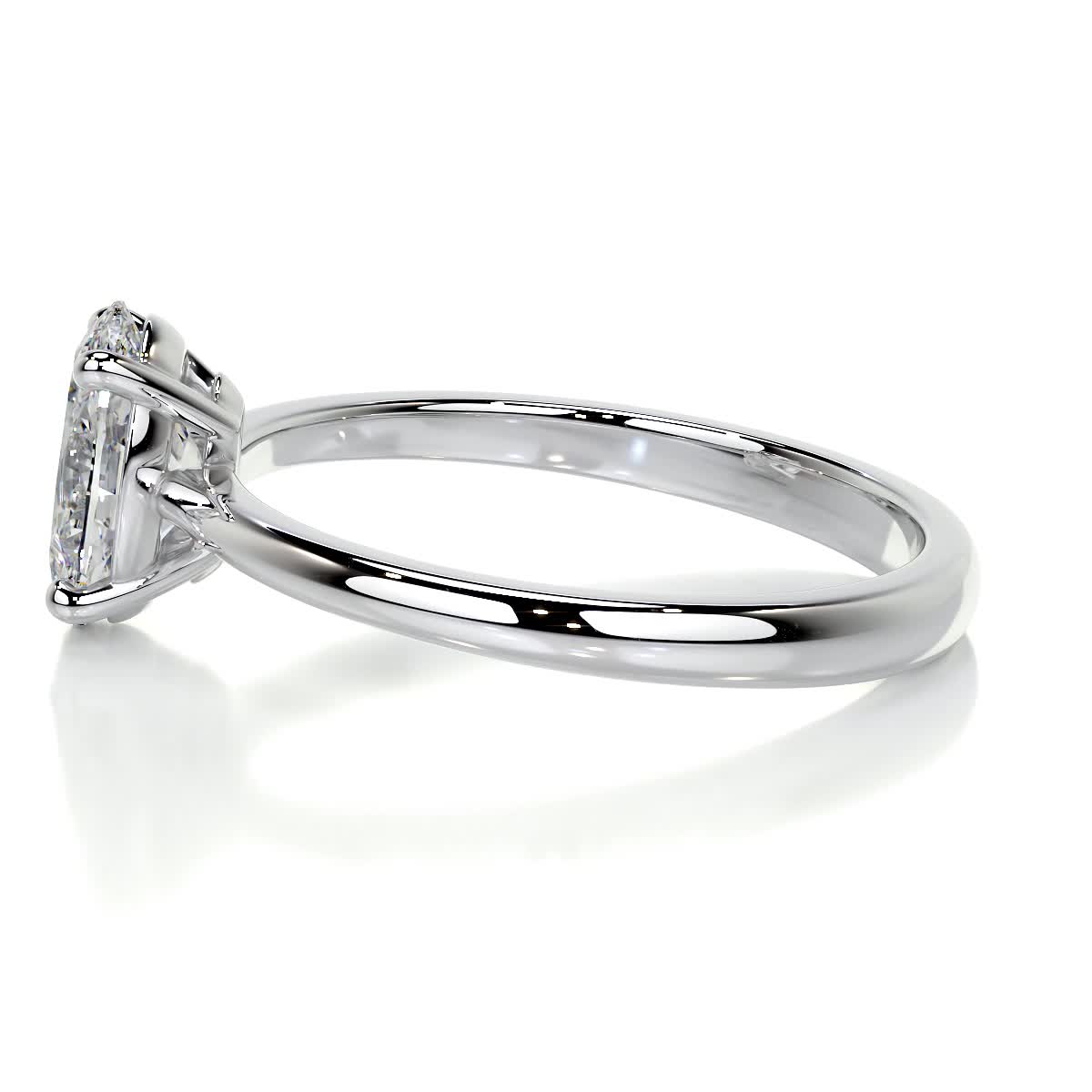 Julia Lab Grown Diamond Ring -14K White Gold、mySite、hinf8tx79