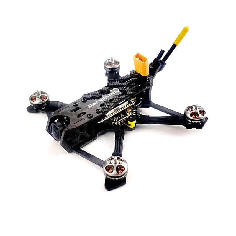  DarwinFPV BNF Tiny Ape Freestyle 2S 2.5 Analog Quad - ELRS、mySite、merchandisen