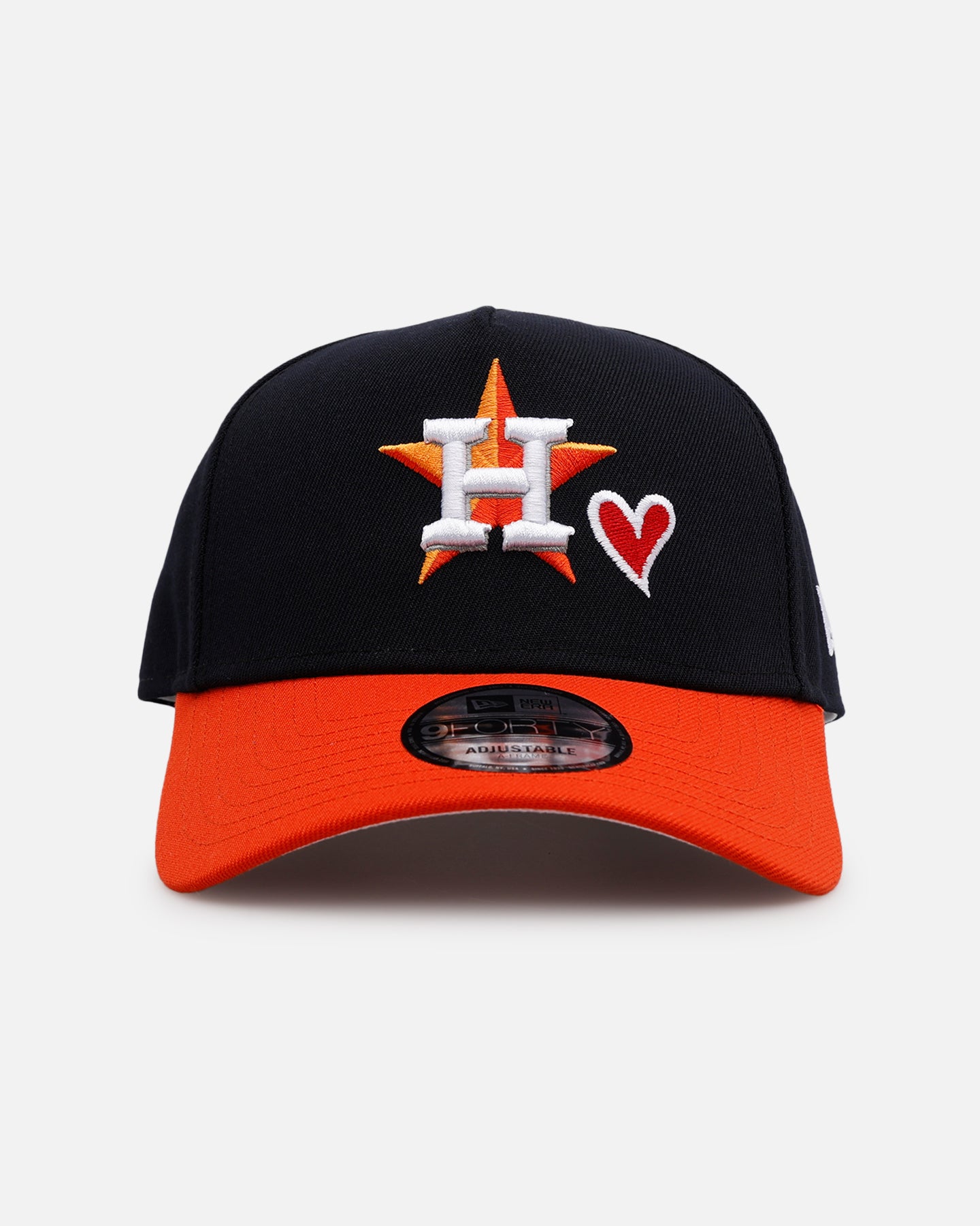 New Era Houston Astros 'Team Color Hearts' 9FORTY A-Frame Snapback Official Team Color、mySite、zt4zffjzw