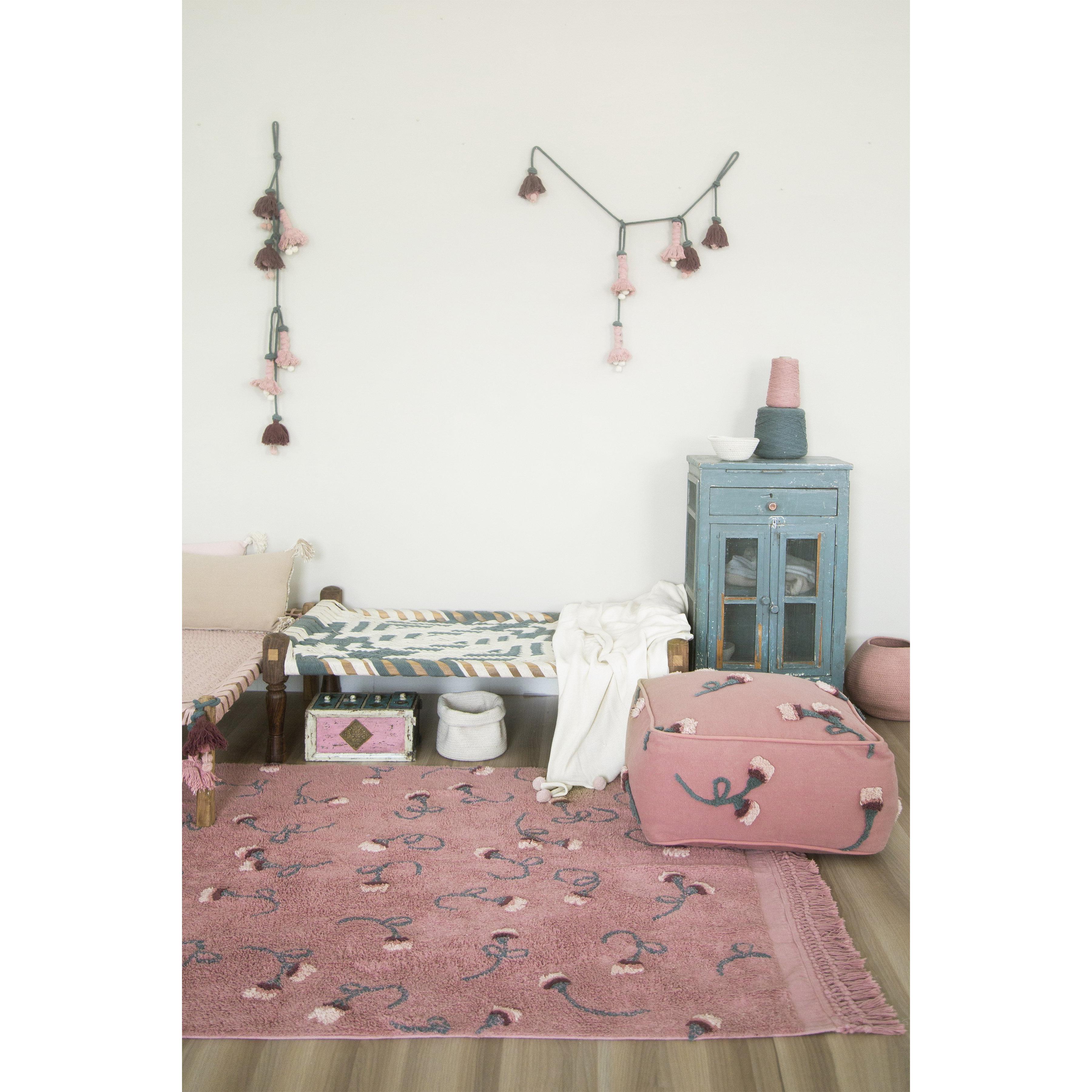 English Garden Ash Rose Machine Washable Area Rug、mySite、gigharbornorthrealestate