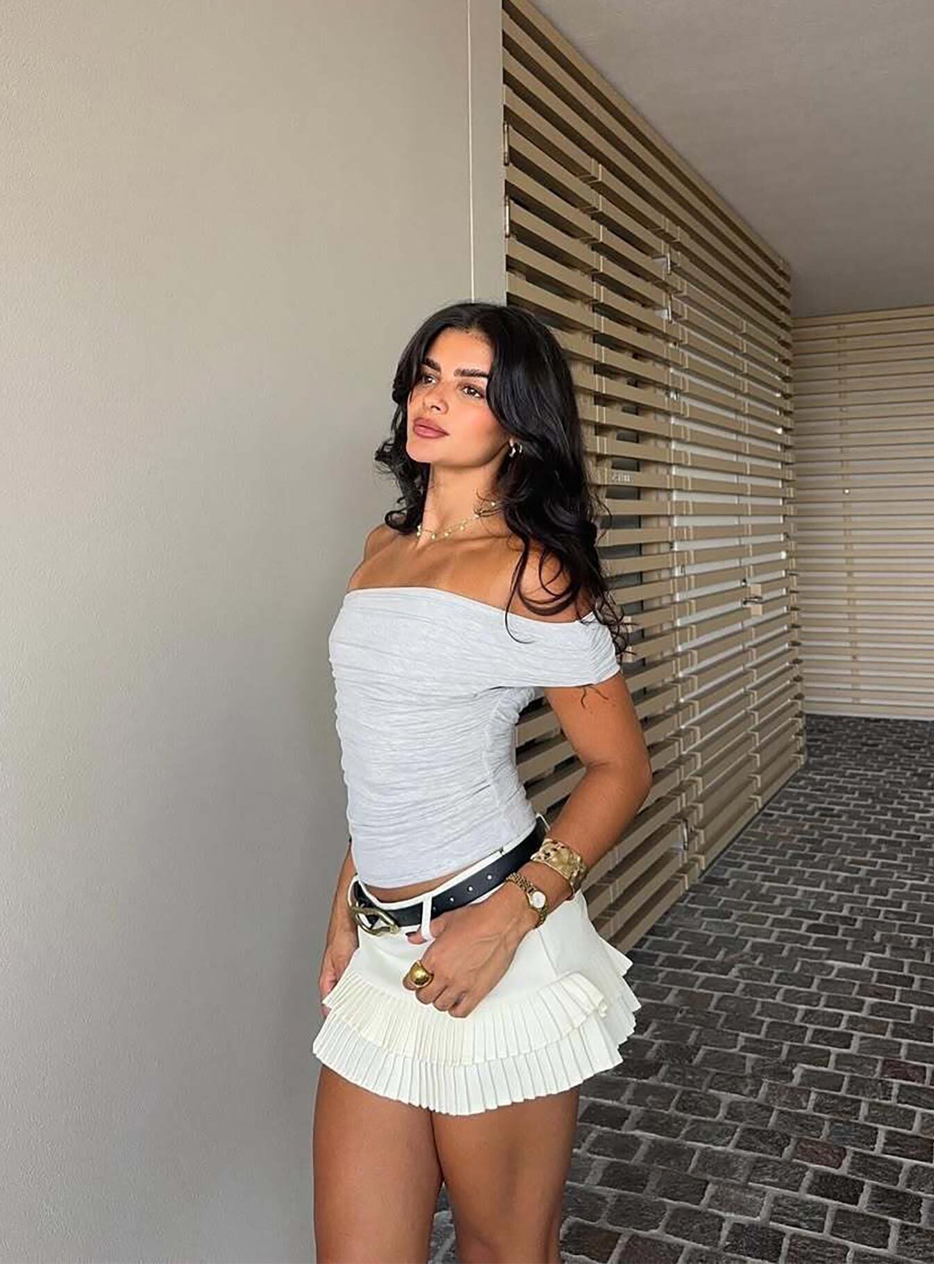 Beller Top Marle Grey、mySite、solidvoid