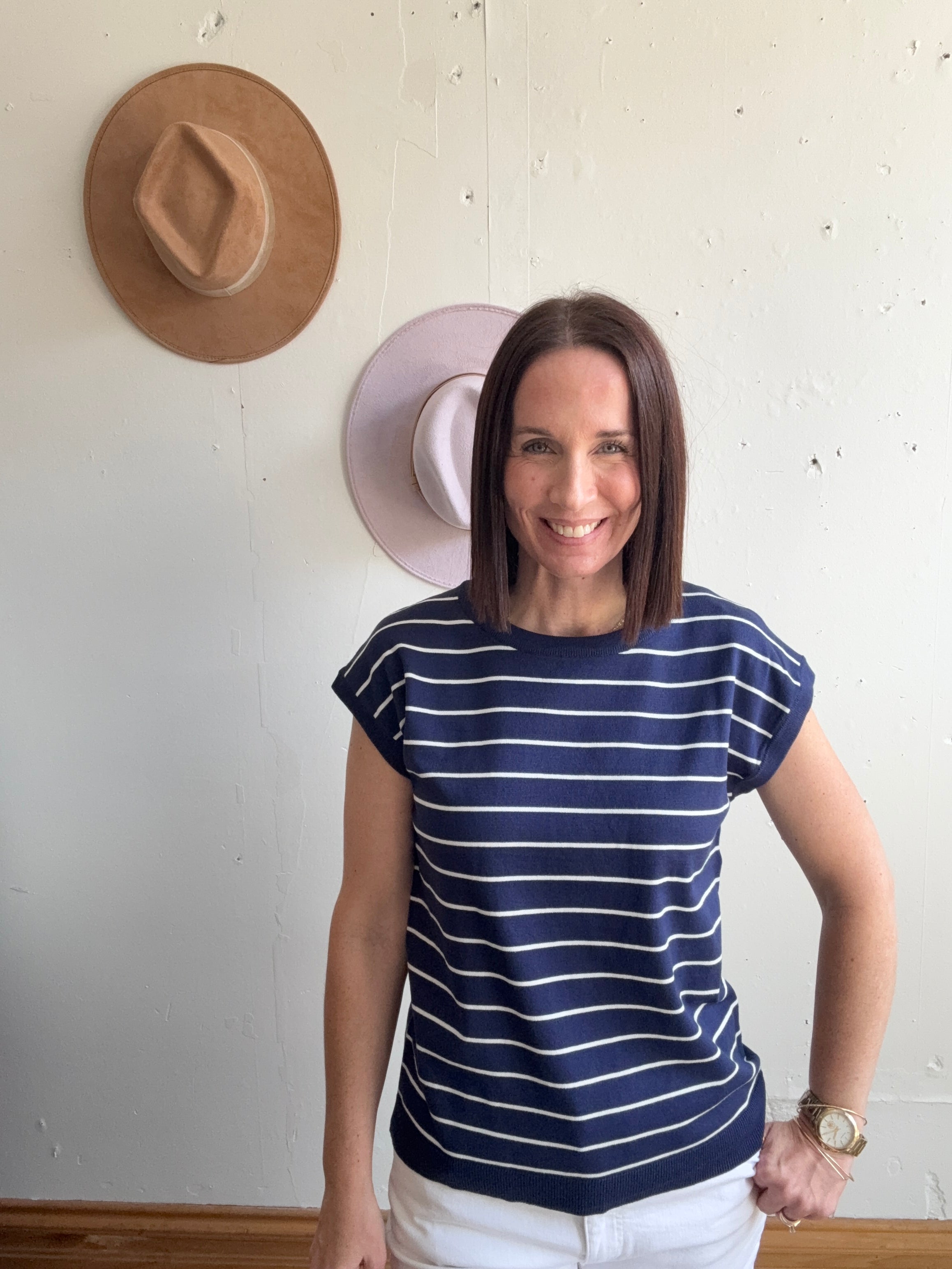 Stacy’s Striped Top、mySite、garagedoors4me