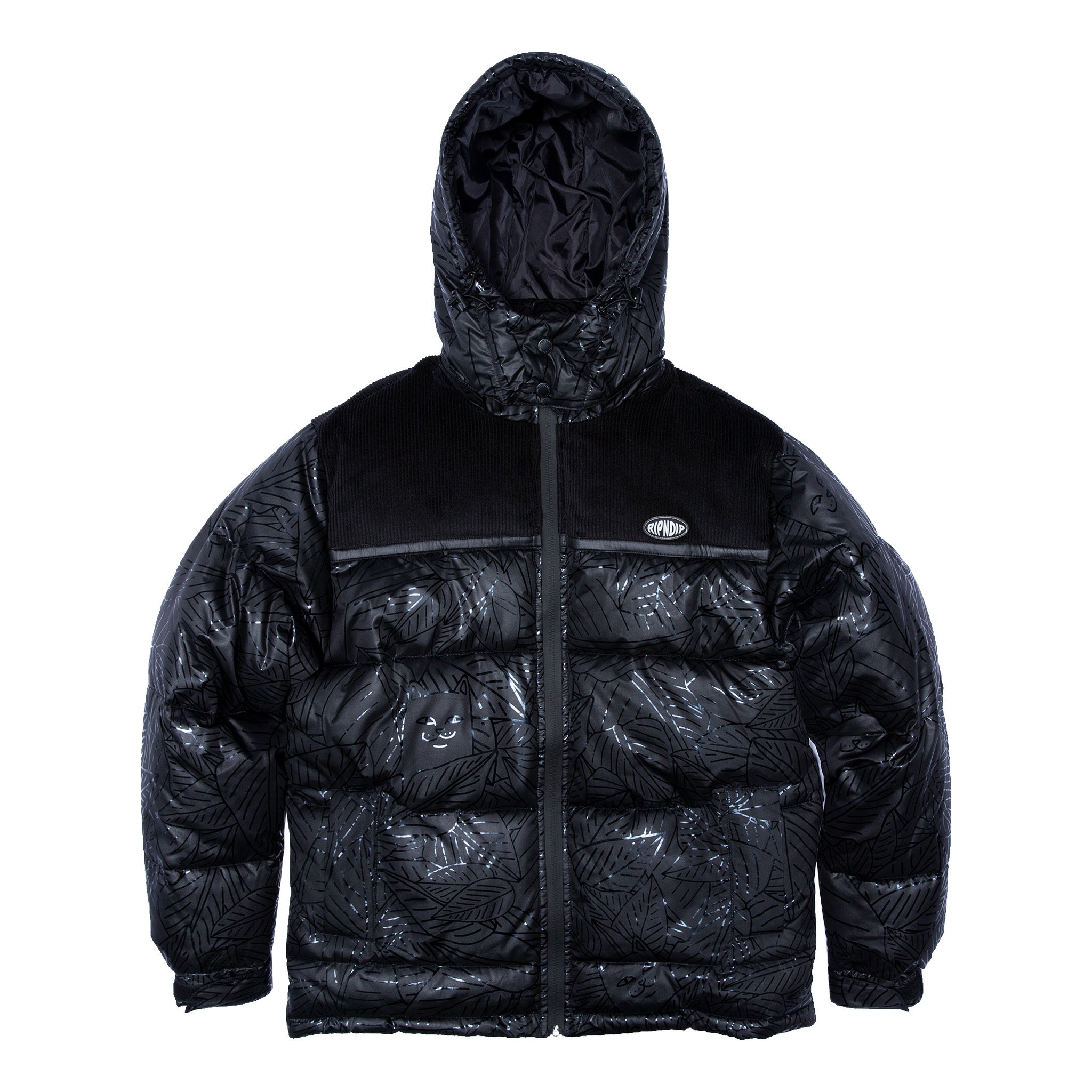  Griffith Hooded Puffer Jacket (Black)、mySite、merchandisen