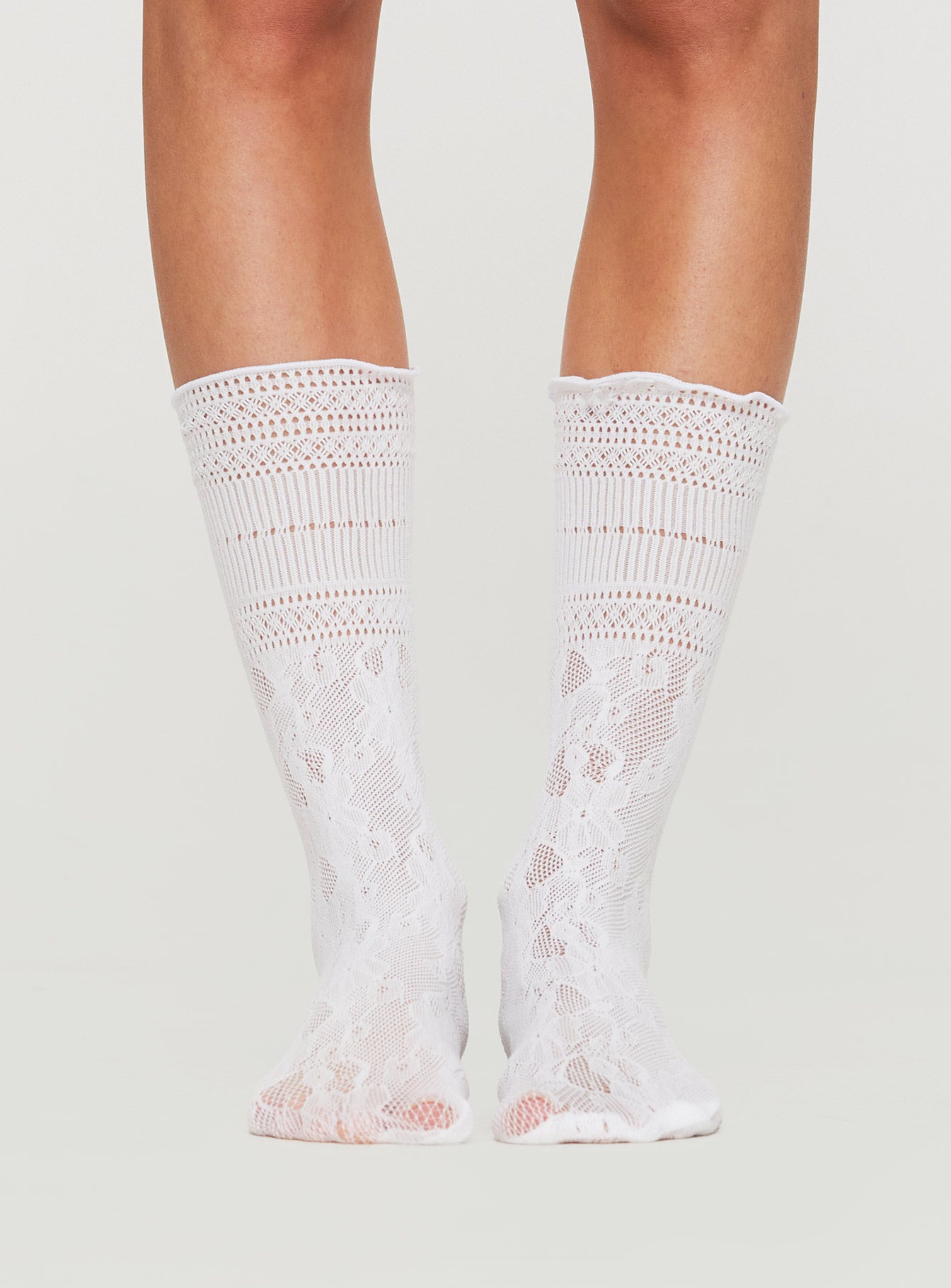Arneway White Frill Sock White、mySite、solidvoid