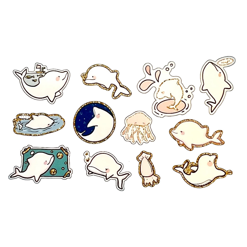  Sea Life Epoxy Stickers Bag、mySite、ghnorth