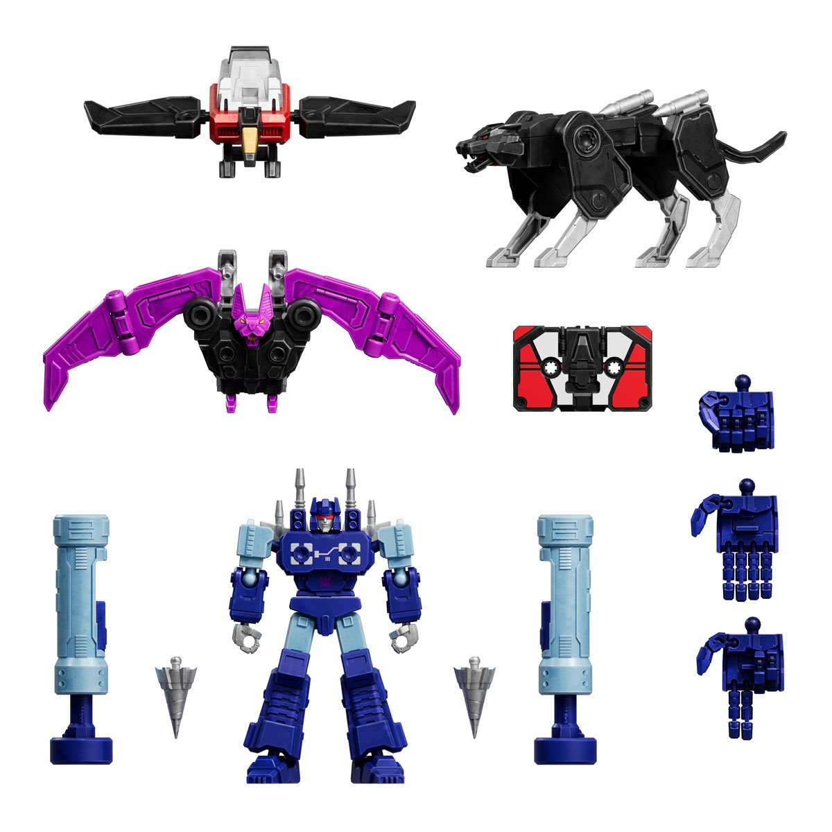 Blokees Transformers Action Edition 03: G1 Soundwave、mySite、hgirdovlk