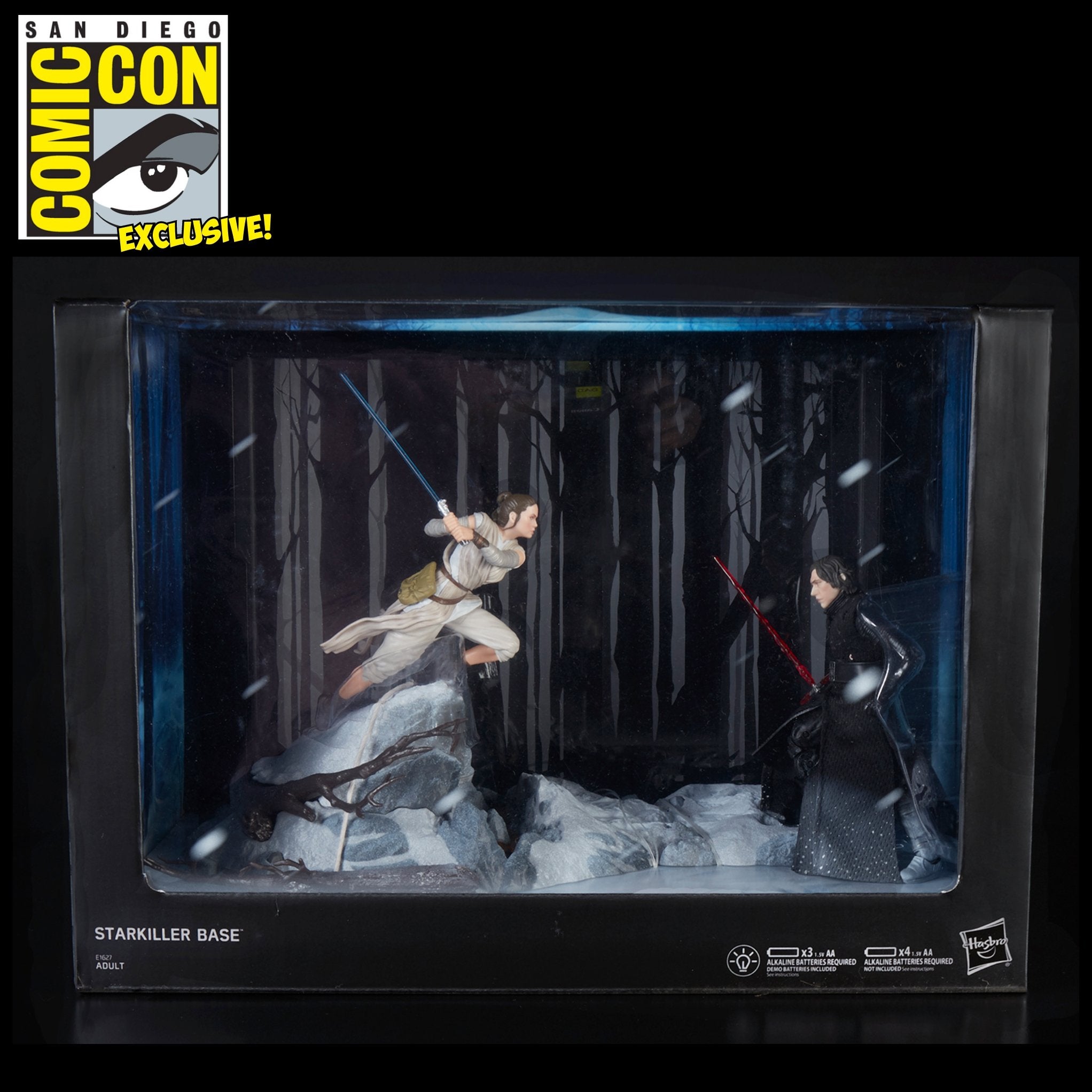 Star Wars Black Series Centerpiece Rey & Kylo Ren (Starkiller Base) SDCC 2018 Exclusive、mySite、hgirdovlk