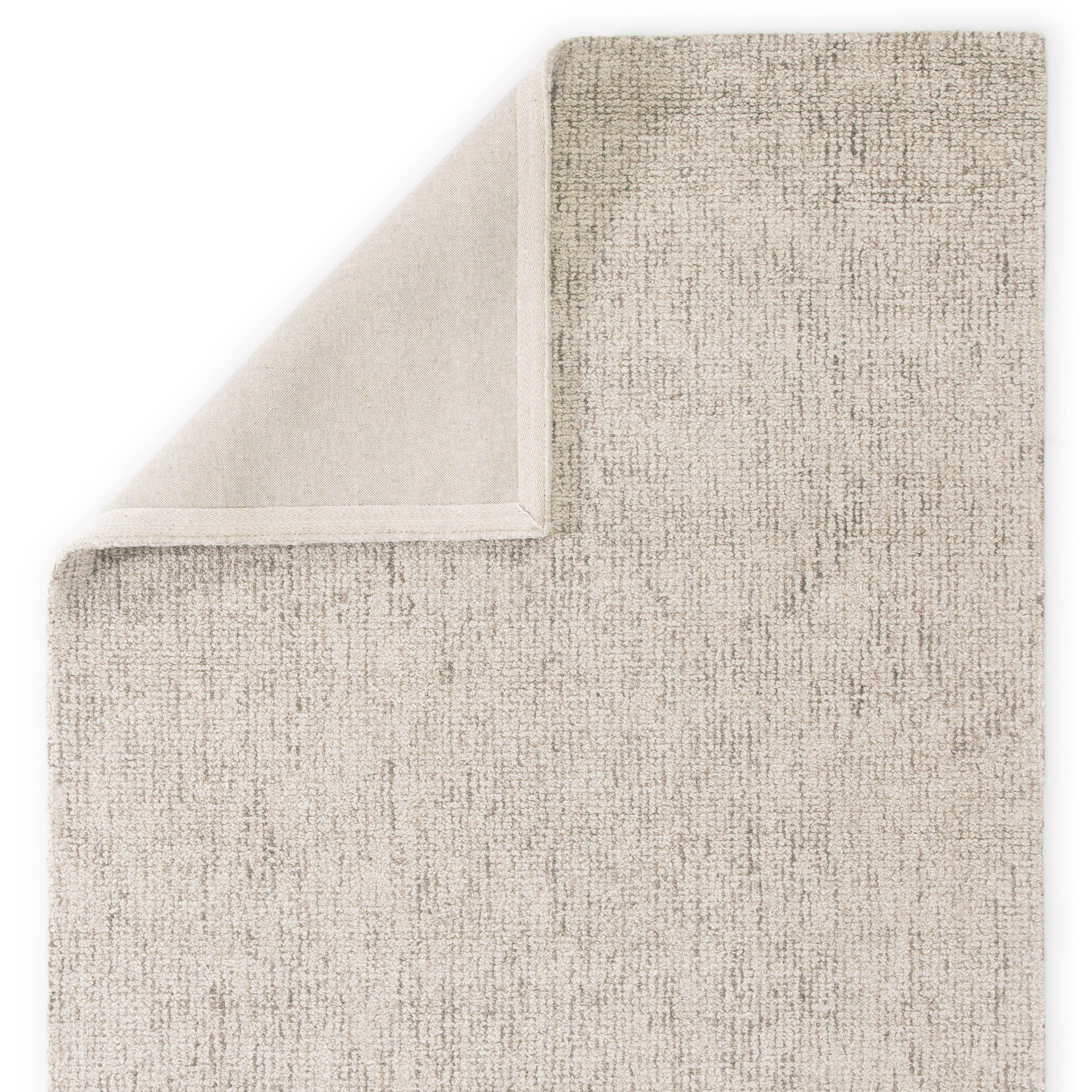 Oland Handmade Solid White Brown Area Rug、mySite、gigharbornorthrealestate