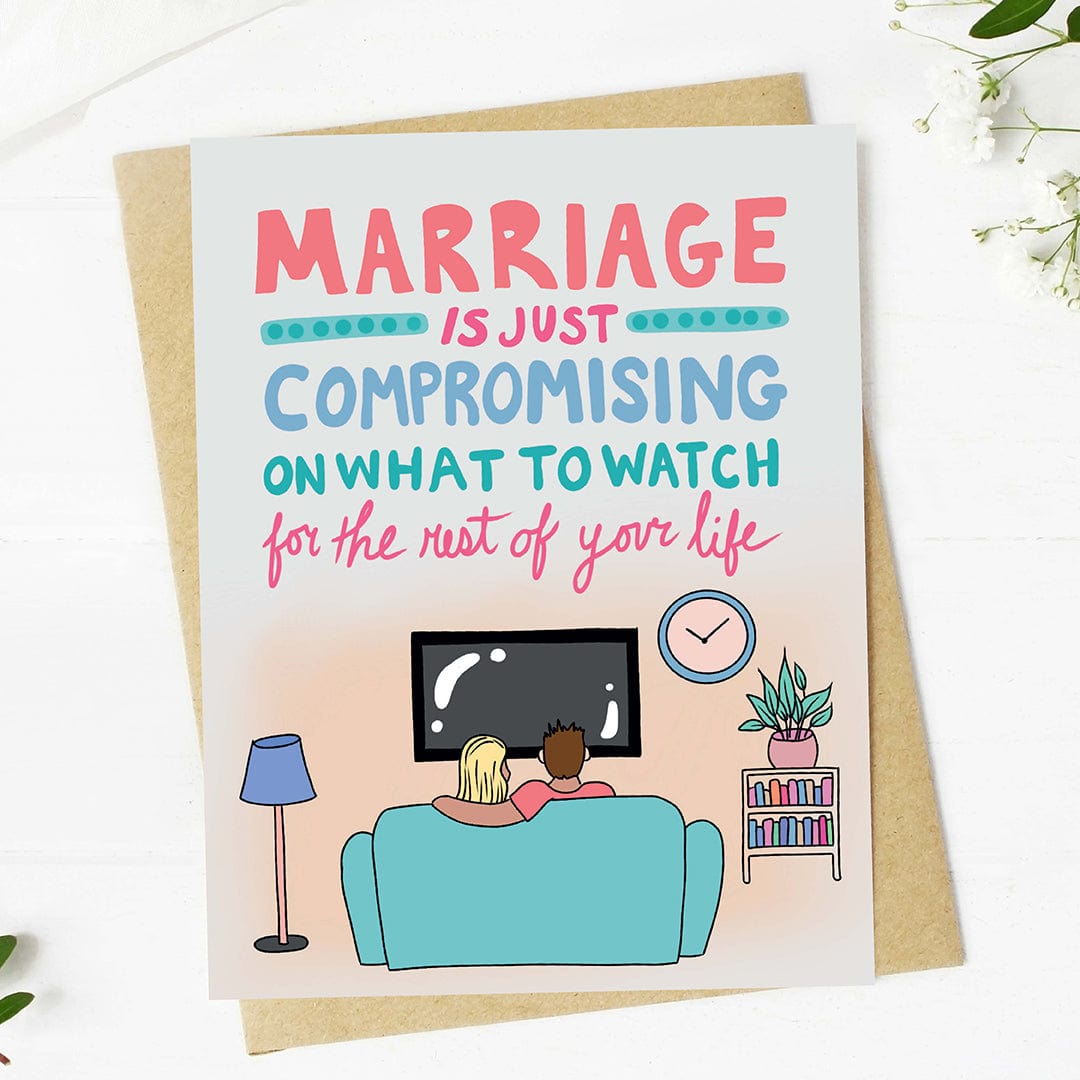  Compromising on what to watch forever Wedding Card、mySite、ghnorth