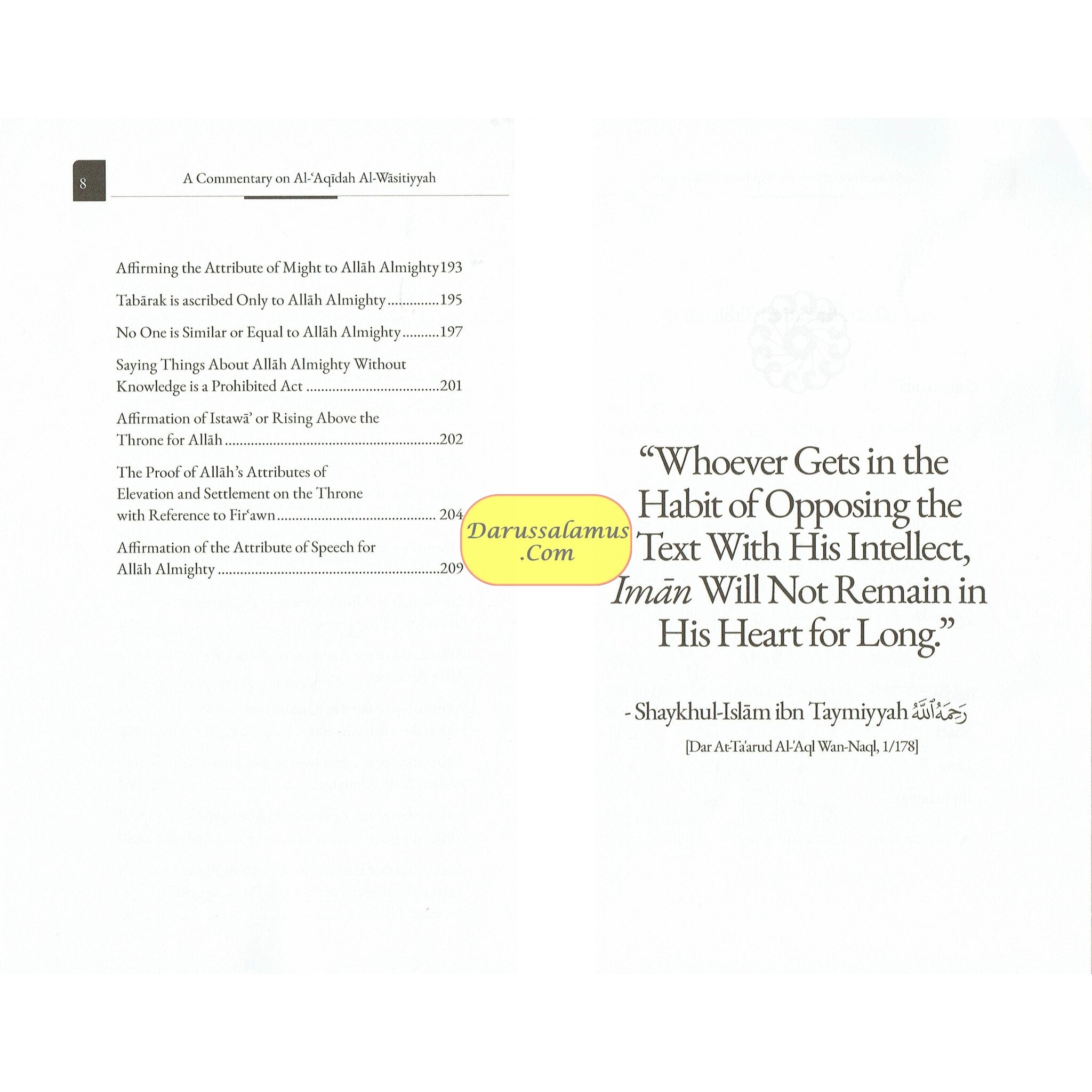 A Commentaary on Al-Aqidah Al-Wasitiyyah 2 Vol Set、mySite、topwebapps