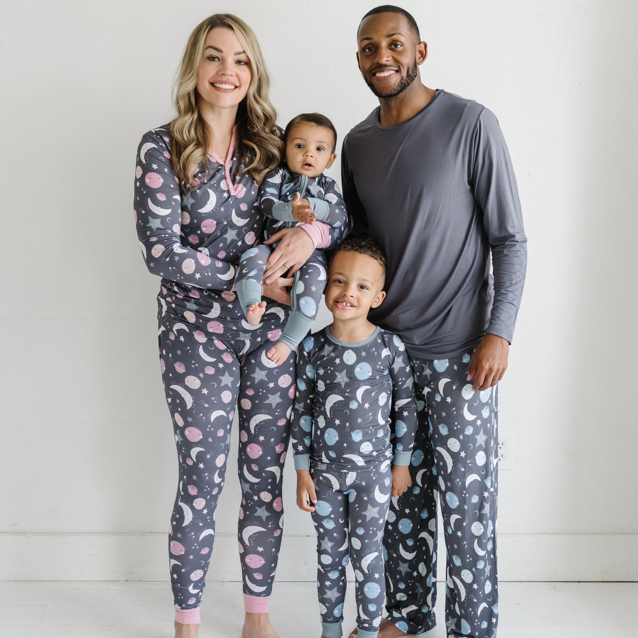  Blue To the Moon & Back Men's Pajama Pants、mySite、layawaytickets