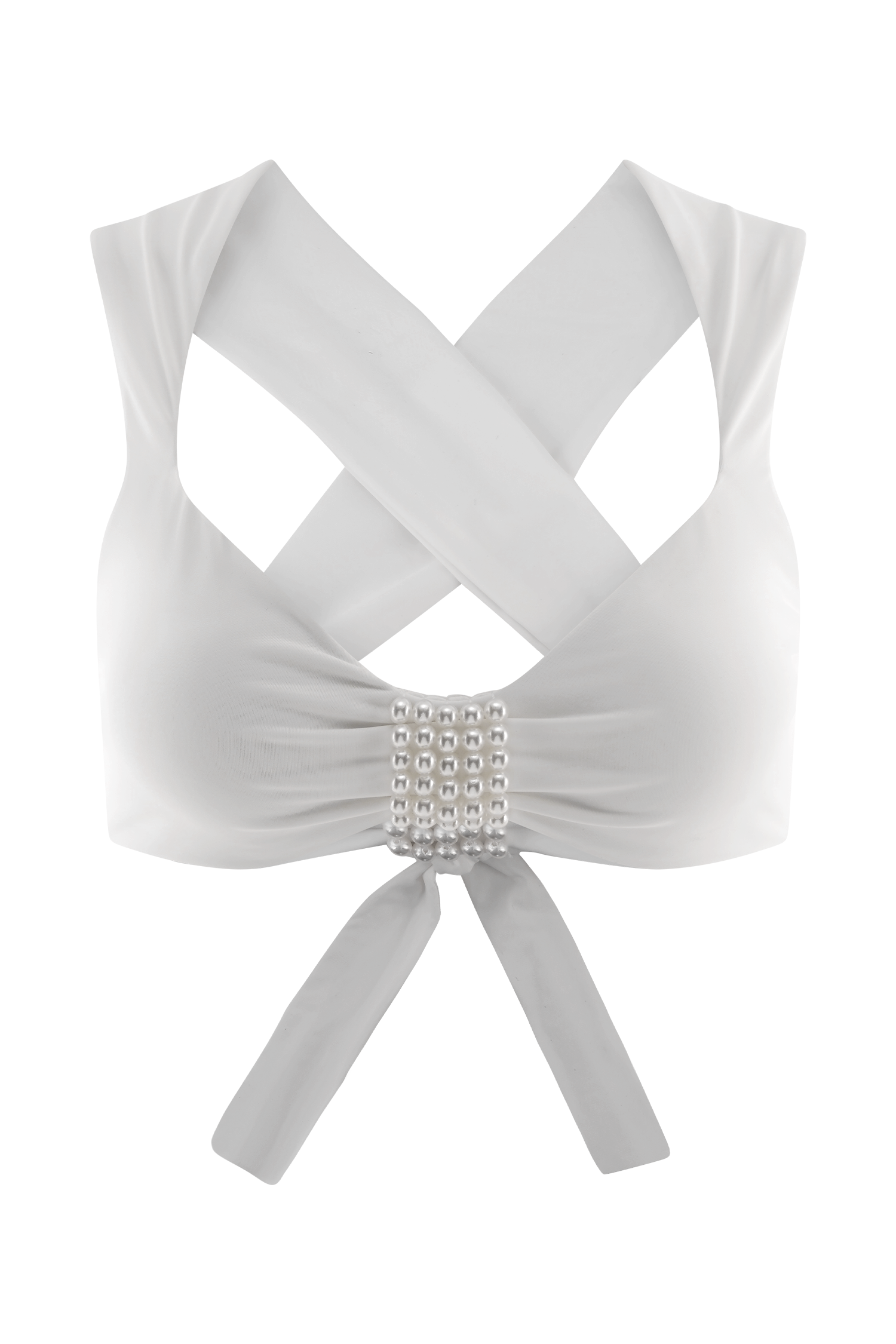 Merida Pearl Bikini Top - White、mySite、solidvoid