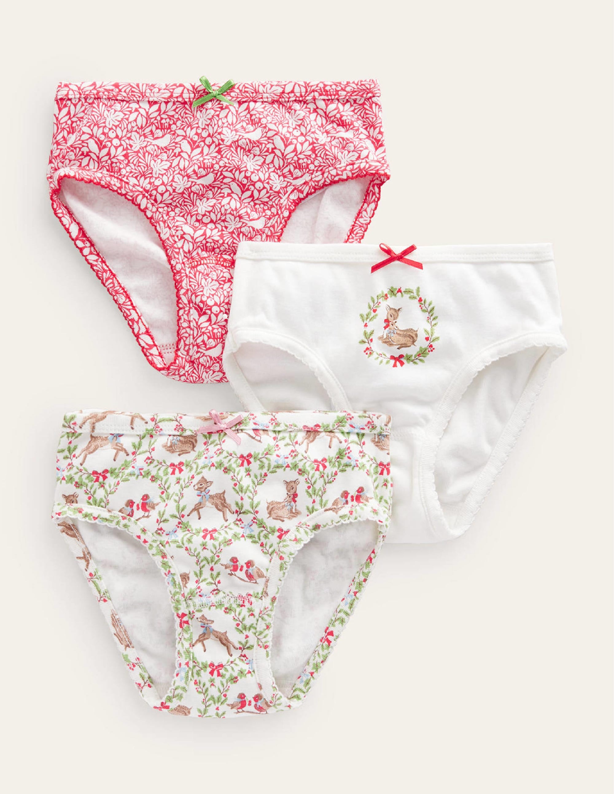  Festive Pants 3 Pack-Red Festive、mySite、ashleygrahame