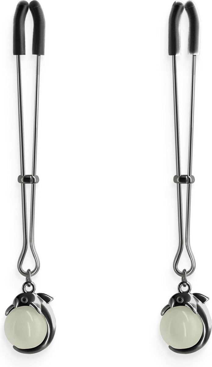 Fetish Clitoral Clamps | Rose Gold | Adjustable、mySite、bottomscart