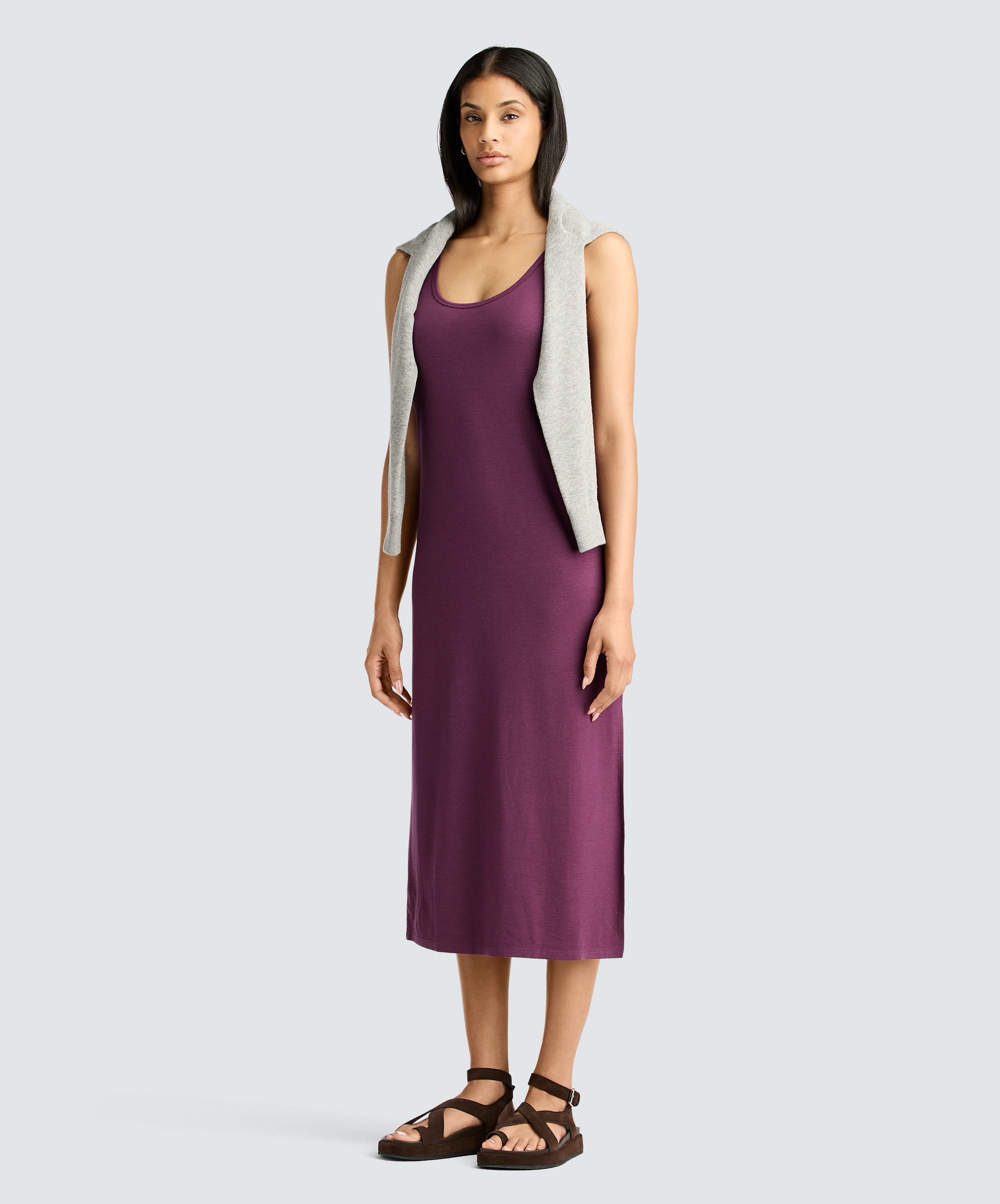 Women's Midi Merino Travel Dress、mySite、noshort