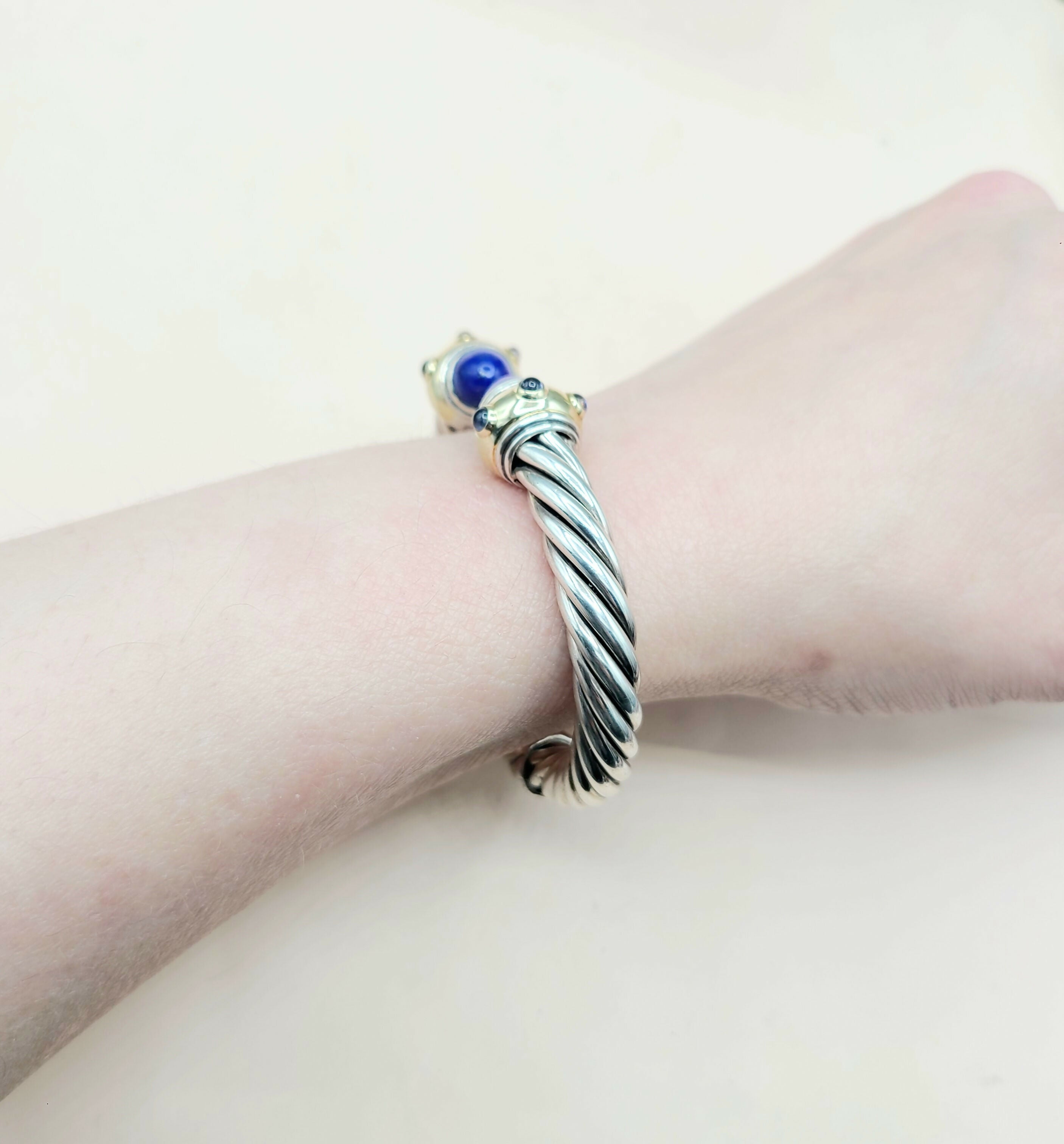 David Yurman Renaissance Bracelet Lapis, Iolite & Gold、mySite、hinf8tx79