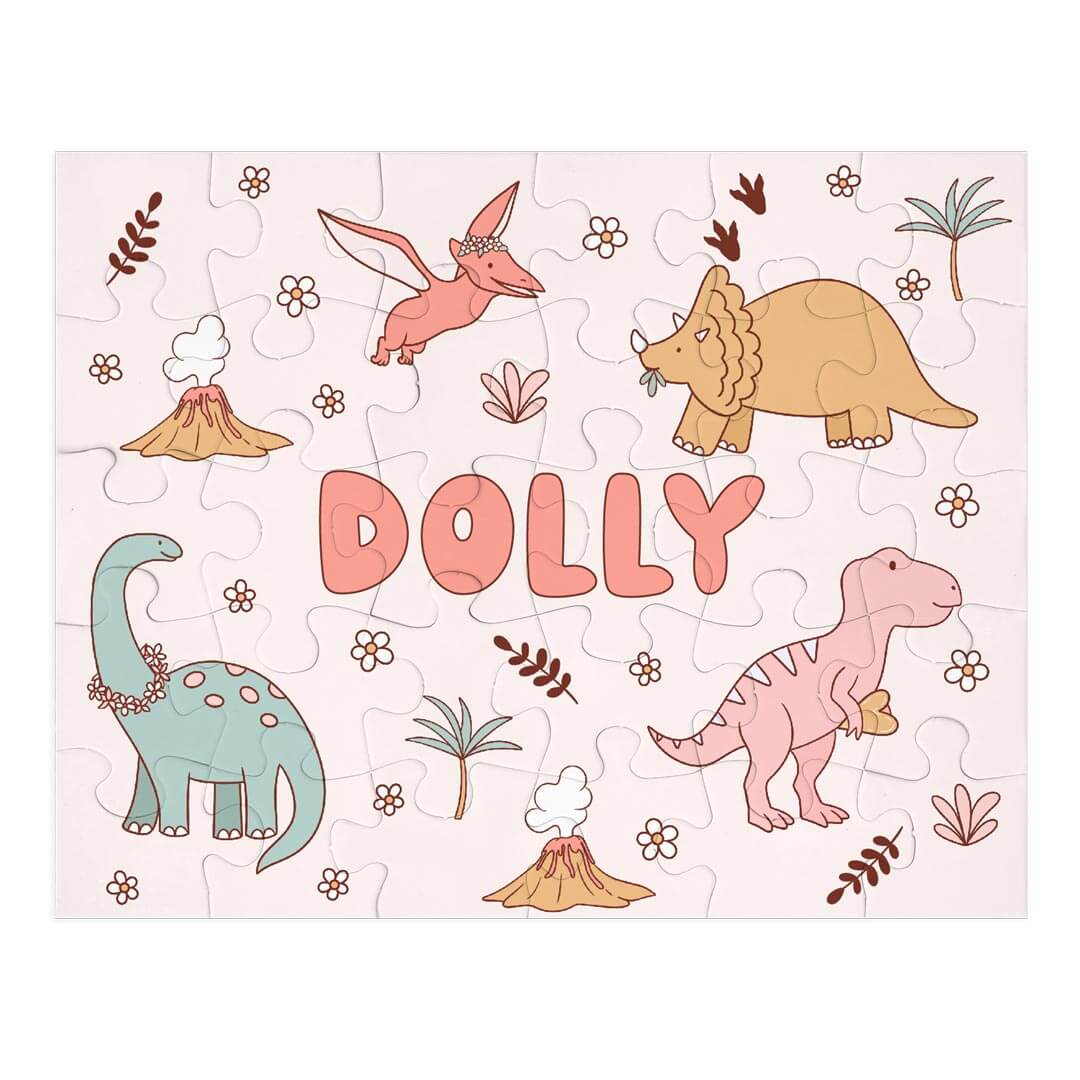  Kids Personalized 30 Piece Puzzle | Dolly's Dinos、mySite、layawaytickets