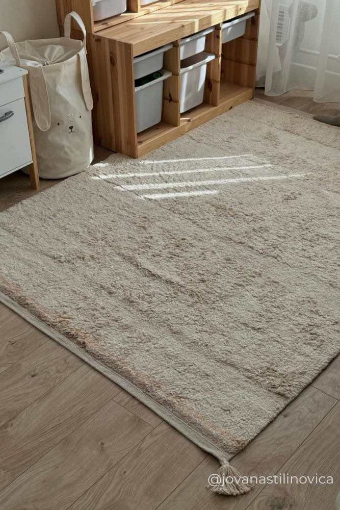 WASHABLE RUG BLOOM NATURAL、mySite、gigharbornorthrealestate
