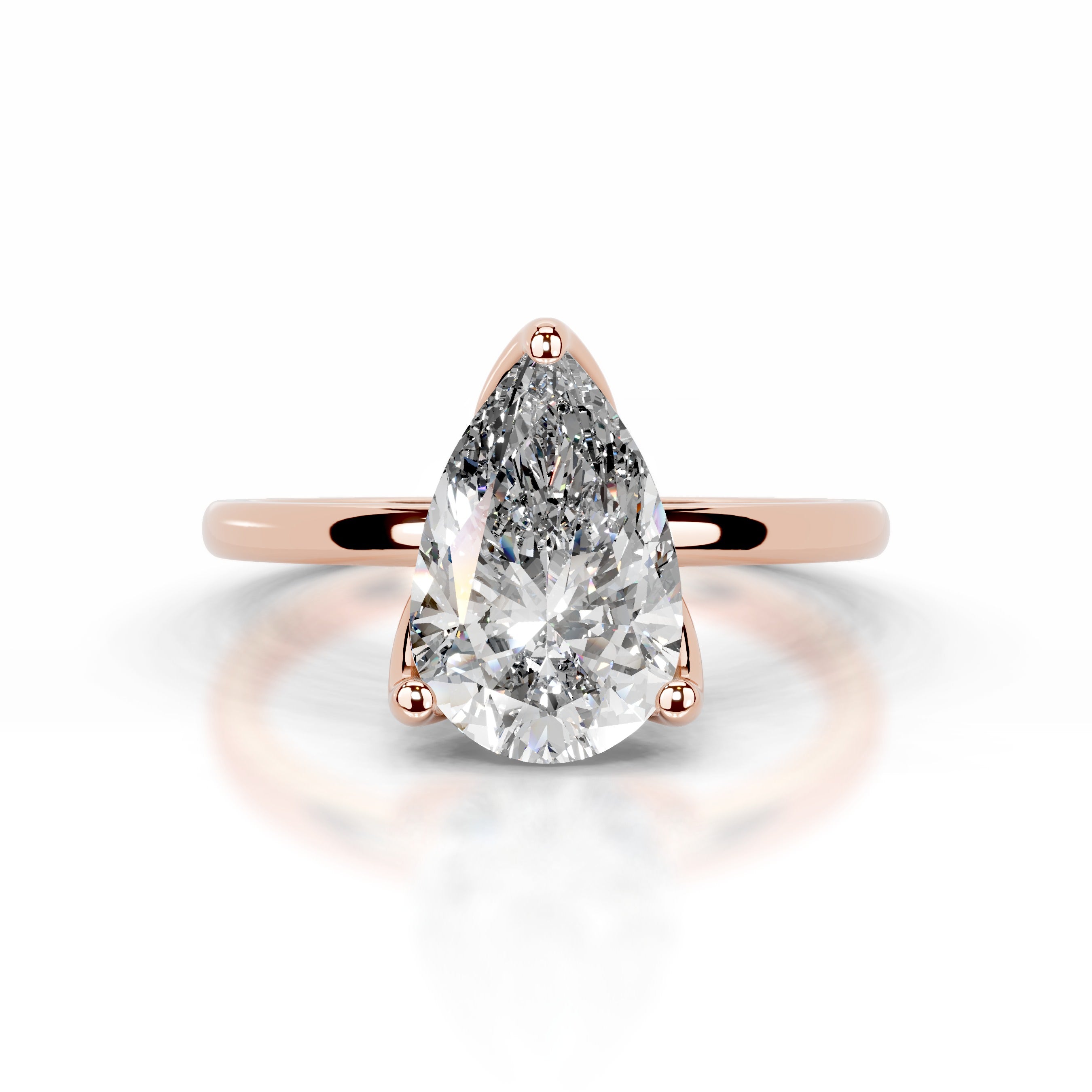 Phoenix Diamond Engagement Ring - 14K Rose Gold、mySite、hinf8tx79