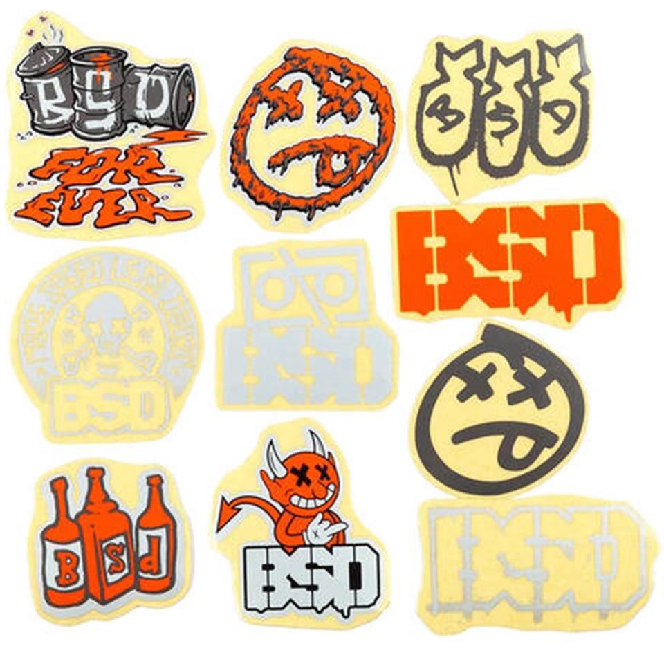  BSD 2021 Mixed Stickerpack、mySite、merchandisen