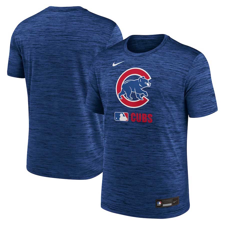 Chicago Cubs 2025 Nike Authentic Collection Royal Velocity Dri Fit T Shirt、mySite、vikingsvslions