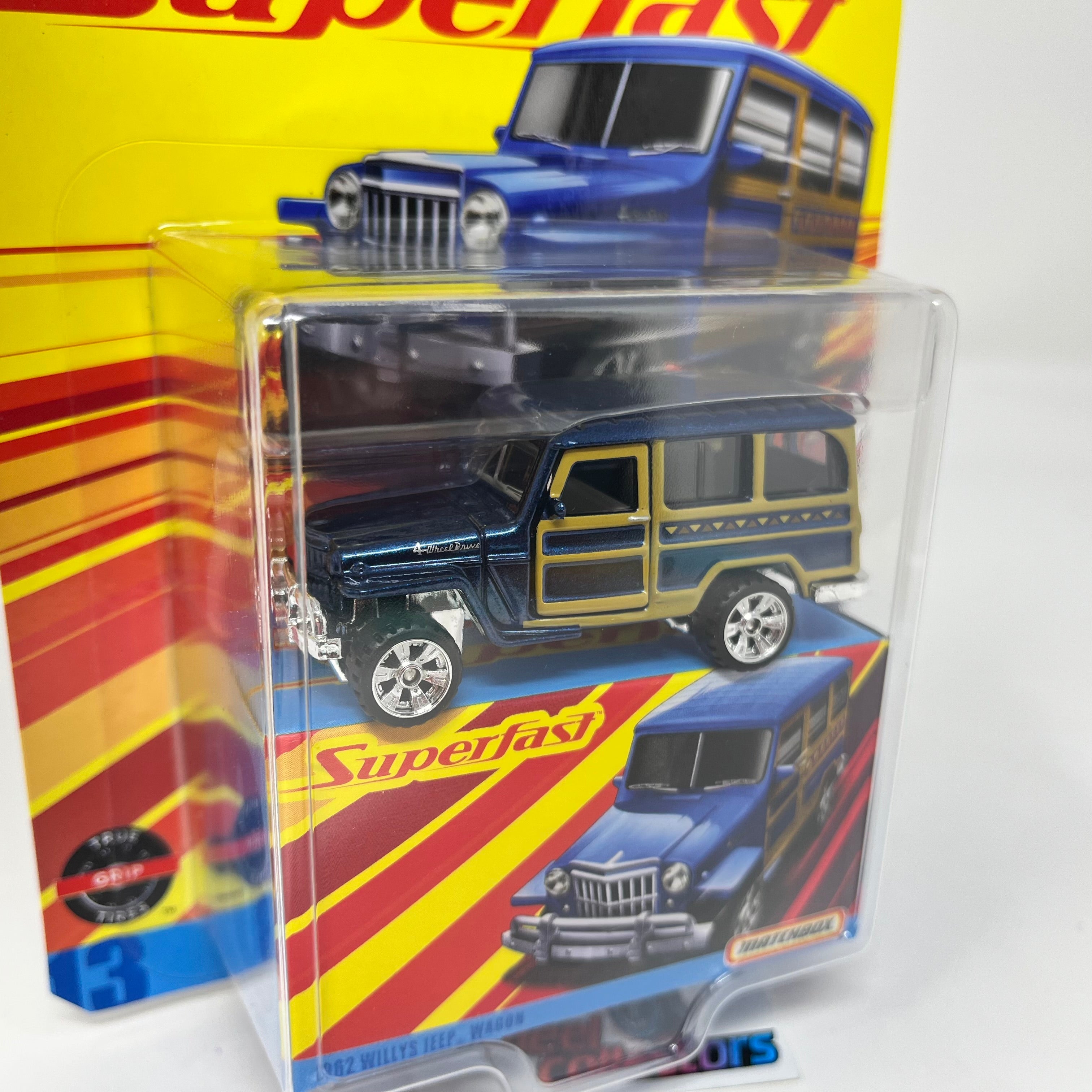 1962 Willys Jeep Wagon #13 * Matchbox Superfast Series、mySite、hgirdovlk