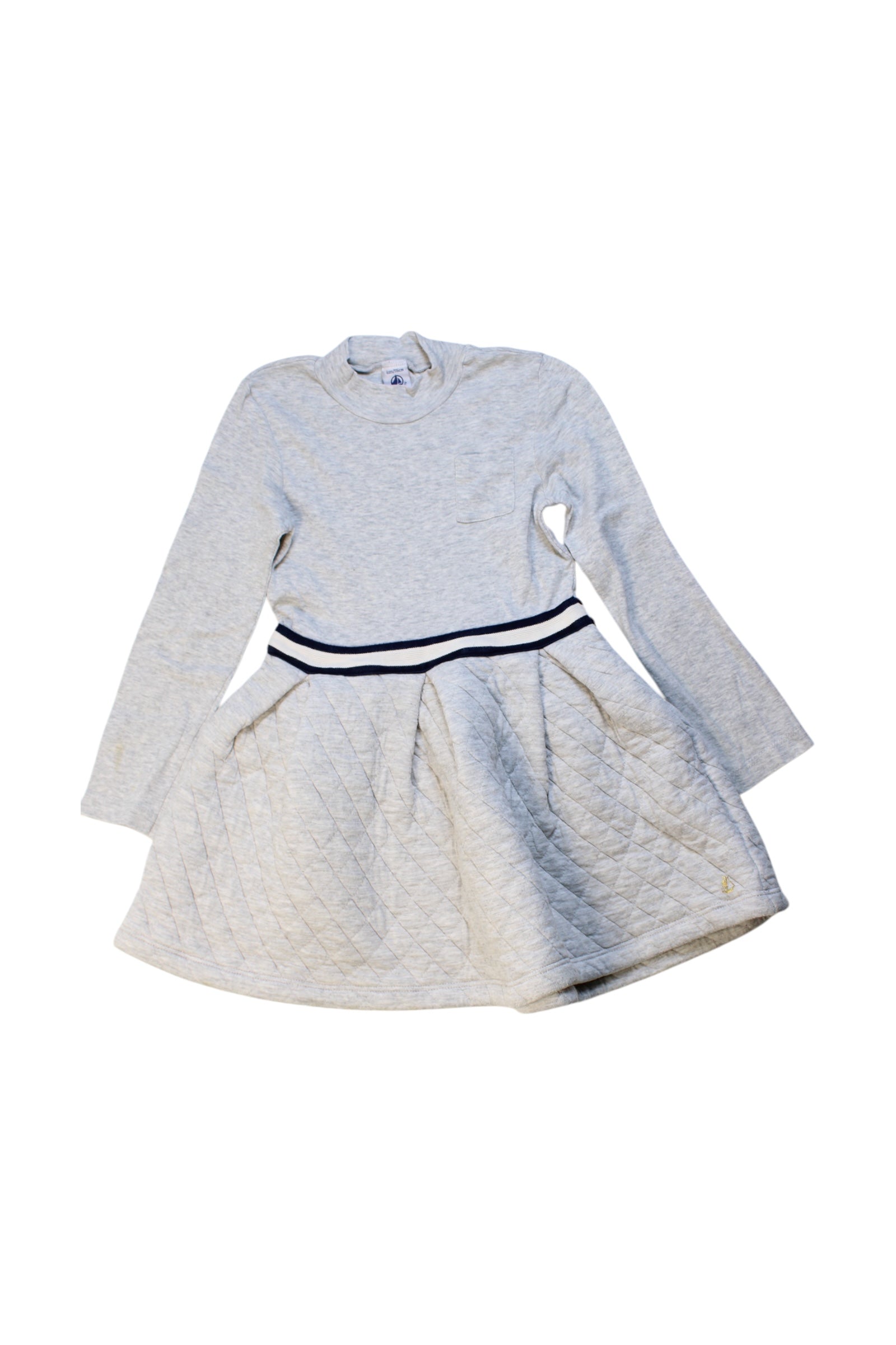 Petit Bateau Long Sleeve Sweater Dress 6T、mySite、g9winljtr