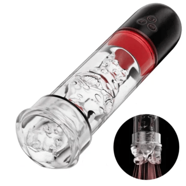 Come Closer Air-2 Penis Enlargement Masturbator | Vibrating | Sucking | USB charge、mySite、bottomscart