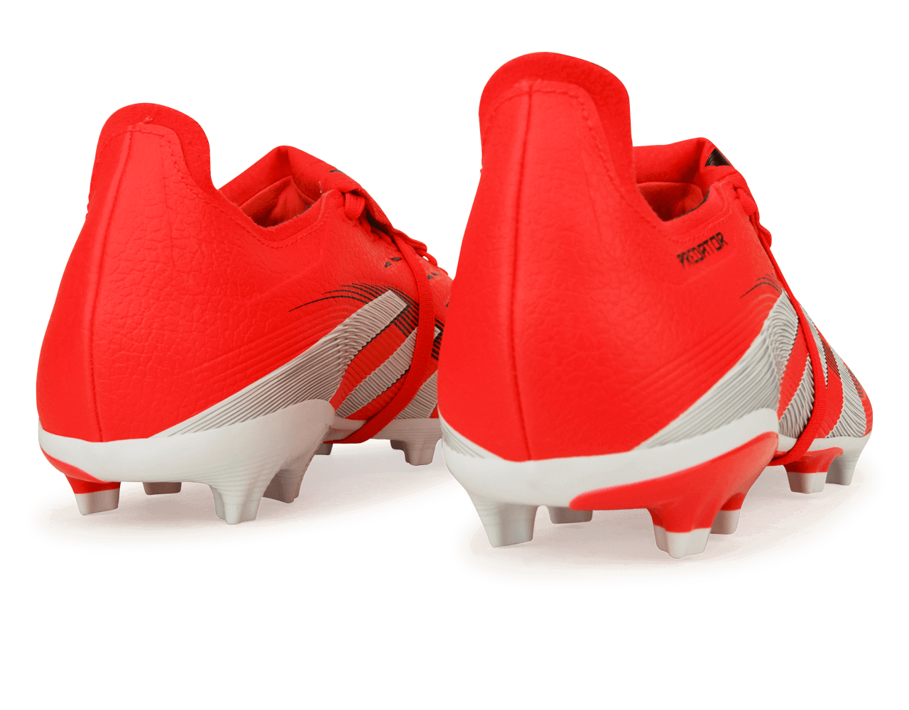 adidas Men's Predator League Foldover Tongue FG/MG Red/White/Black、mySite、noshort