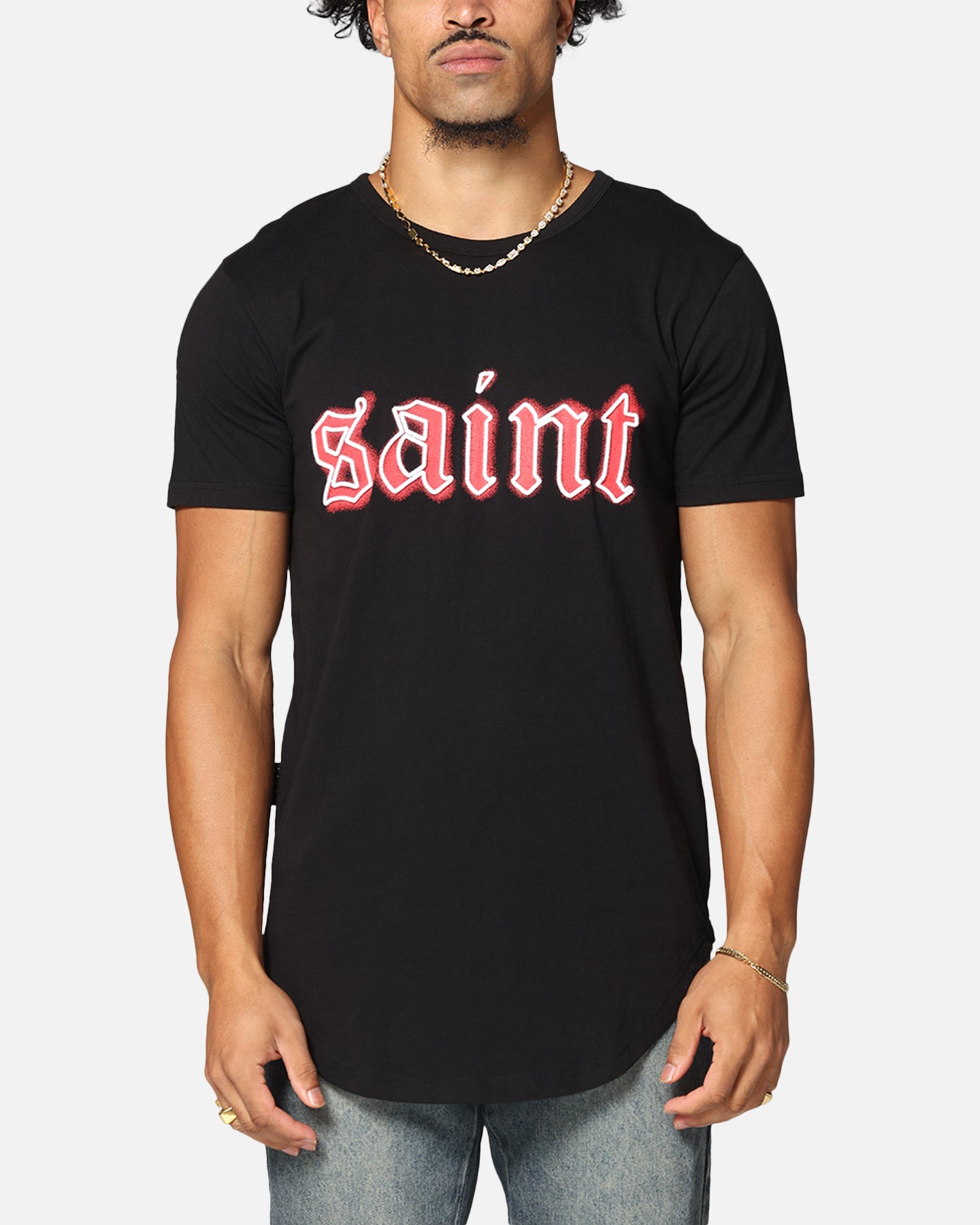 Saint Morta Cambronne El Duplo SS Tee Black/Red、mySite、zt4zffjzw