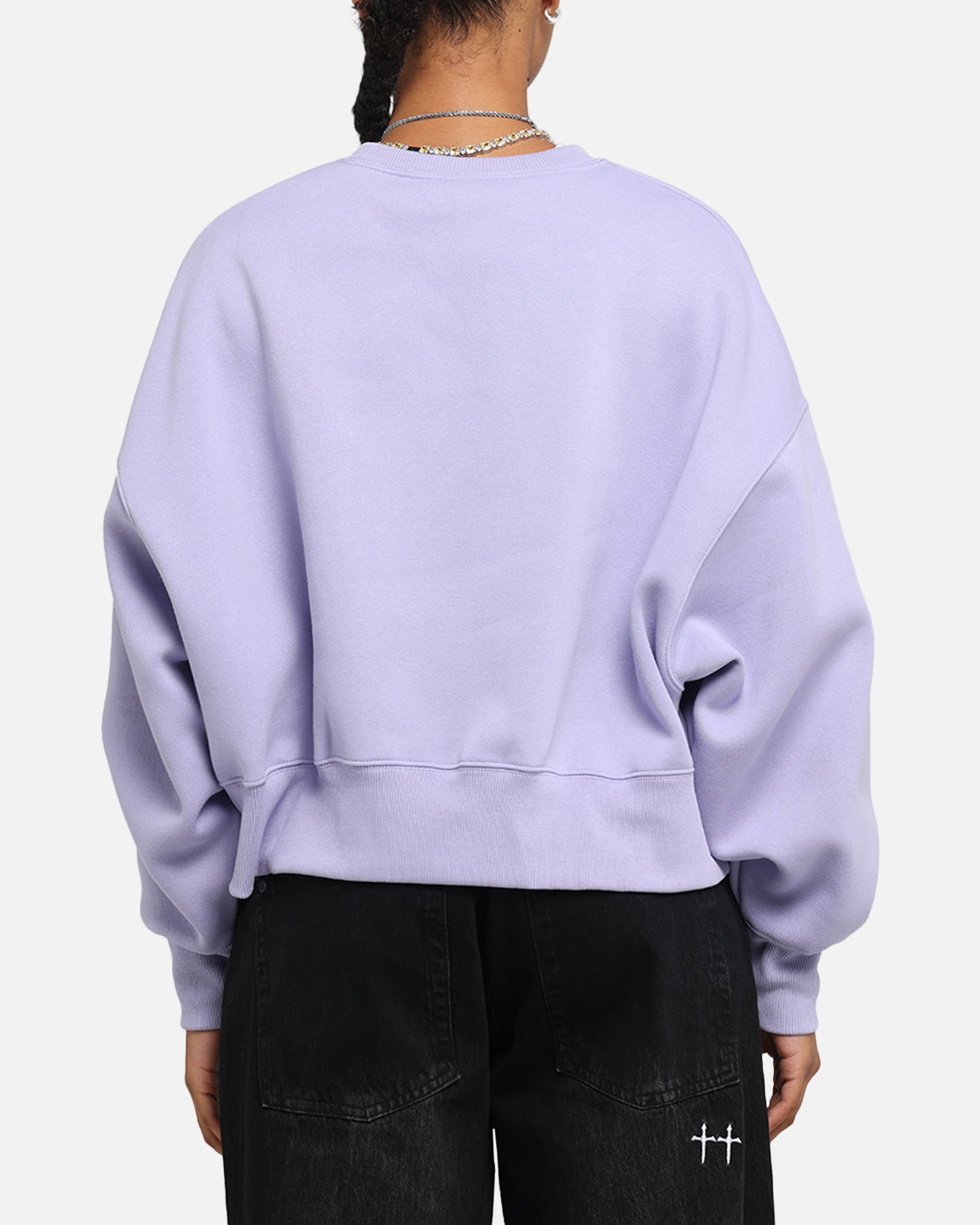 Nike Women's Sportswear Phoenix Fleece Crewneck Lilac Ice、mySite、zt4zffjzw