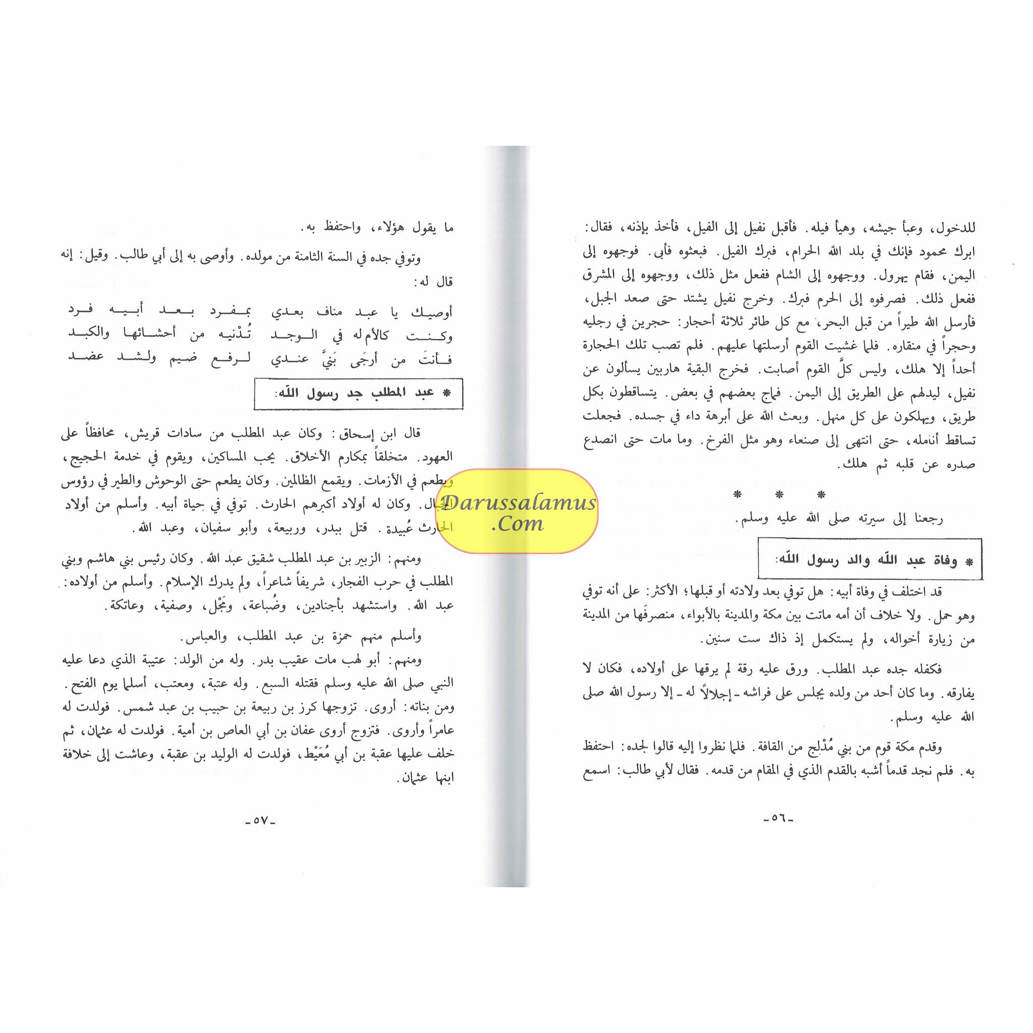 Mukhtasar Seerat ur Rasool, (Arabic Language) By Safi-ur-Rahman al-Mubarkpuri、mySite、topwebapps