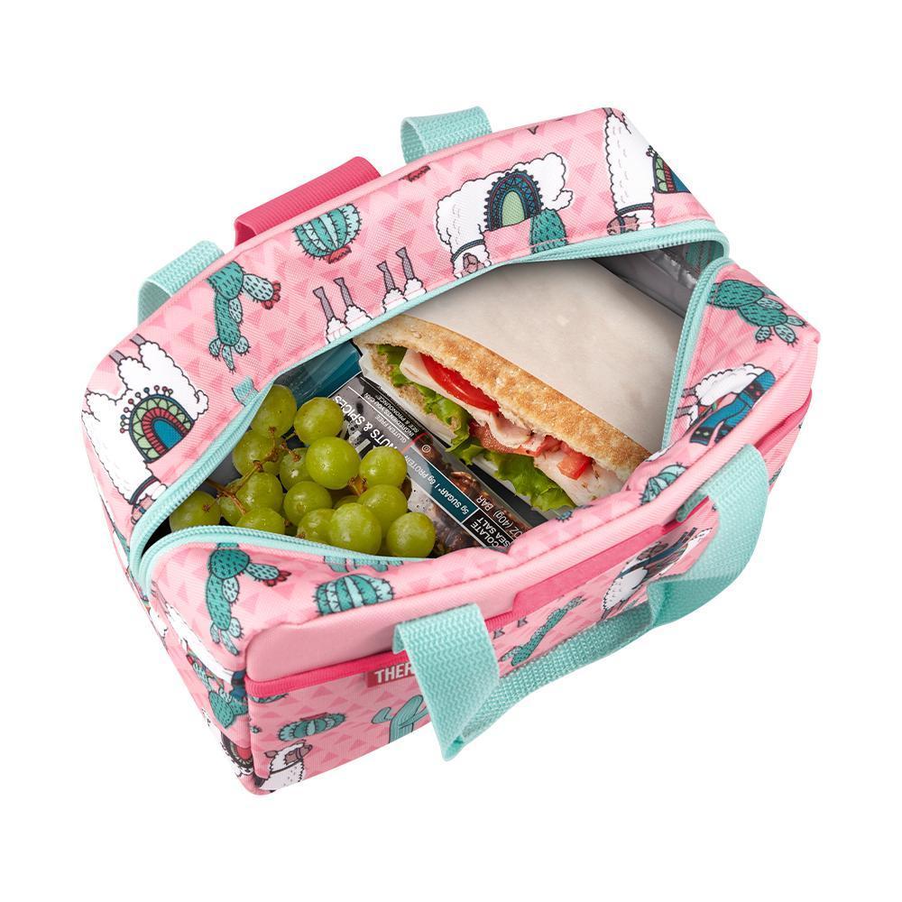 LUNCH DUFFLE WITH 12oz FUNTAINER® BOTTLE DESERT LLAMAS、mySite、noshort