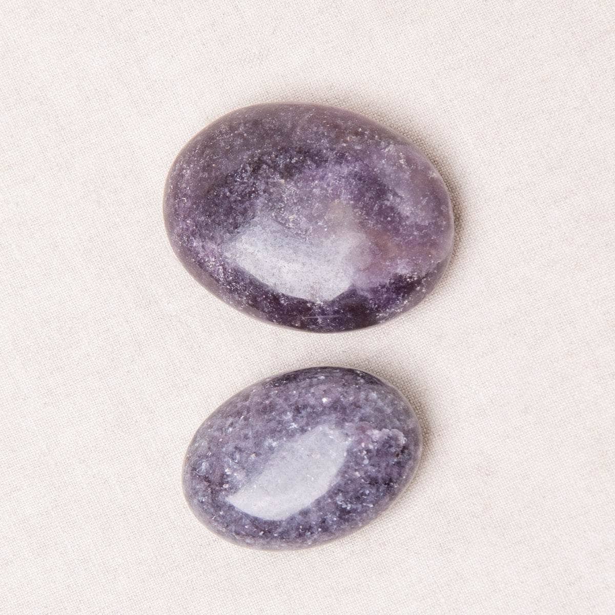 Lepidolite Palm Stone - AAA Premium Quality、mySite、hinf8tx79