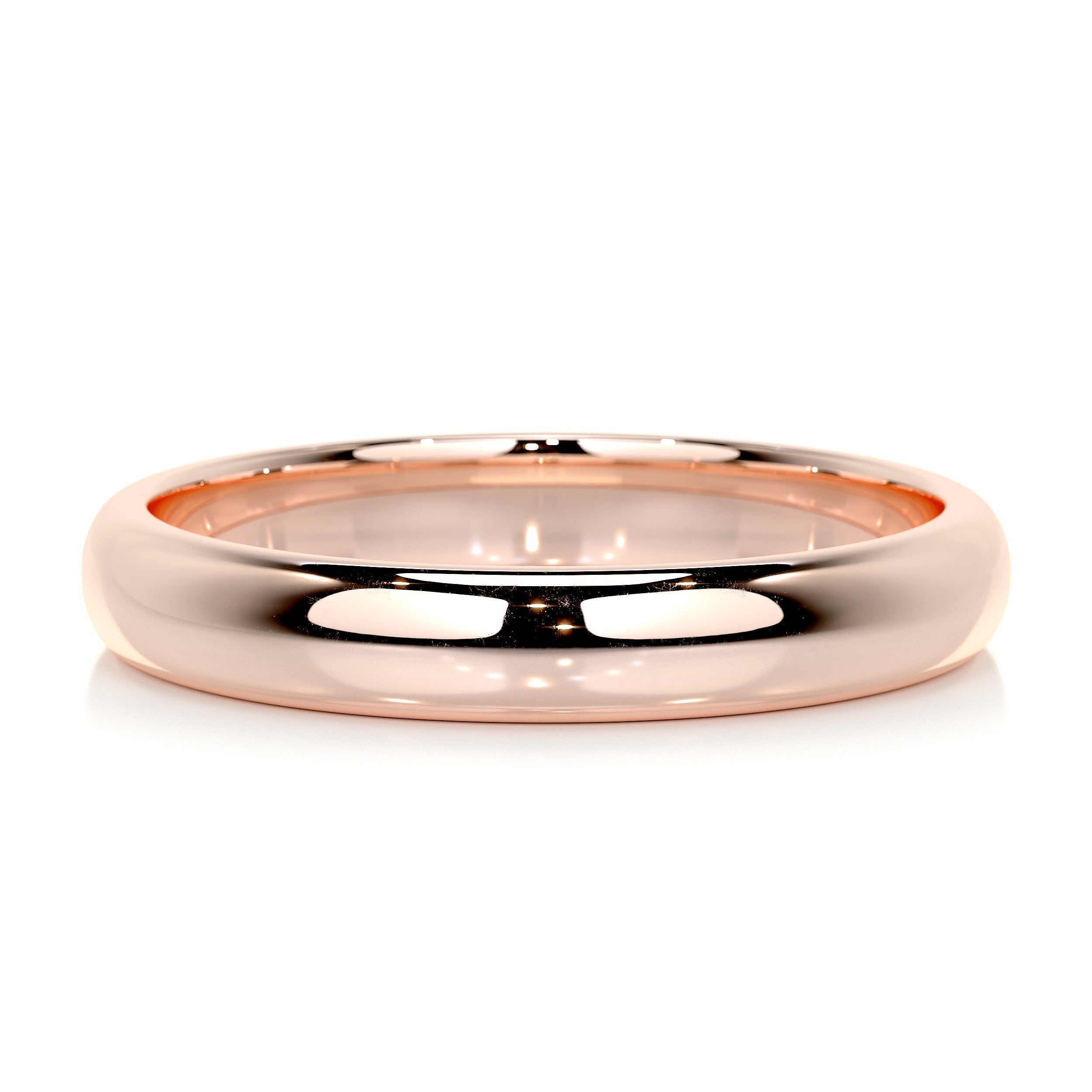 Chris Men's Wedding Band -14K Rose Gold、mySite、hinf8tx79