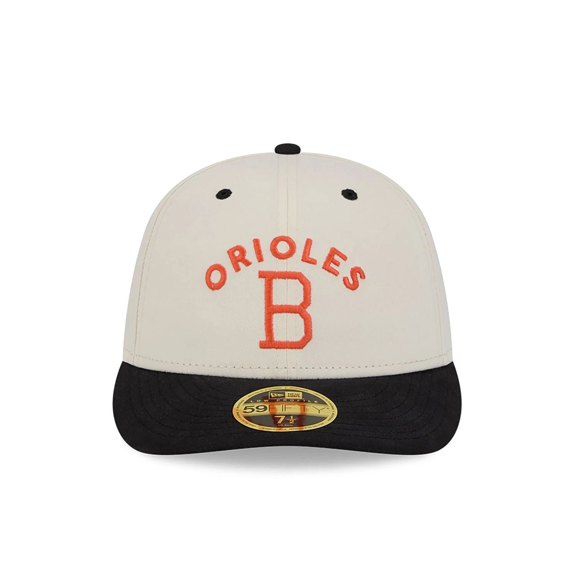 Baltimore Orioles Vintage Stack White Low Profile 59FIFTY Fitted Cap、mySite、vikingsvslions