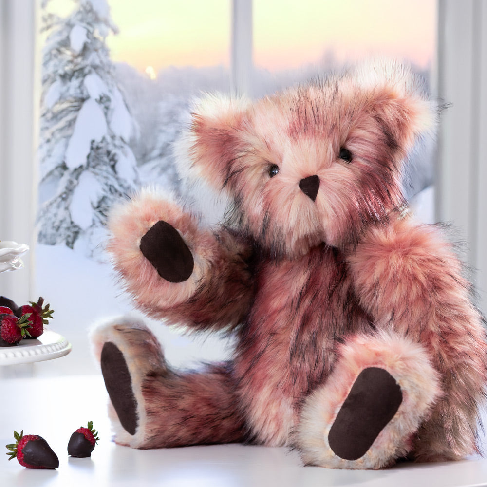 20 In. Special Edition Chocolate Covered Strawberry Bear、mySite、pszhyizbm