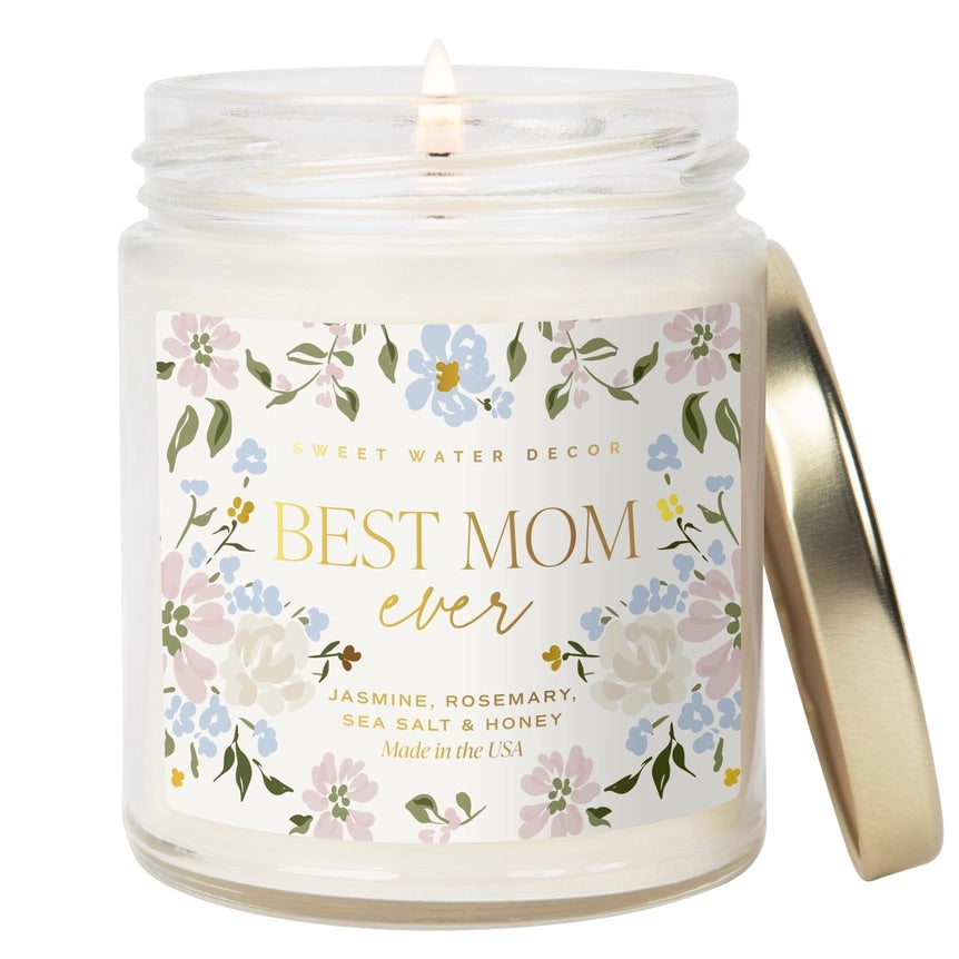 Best Mom Ever 9 oz Soy Candle、mySite、g9winljtr