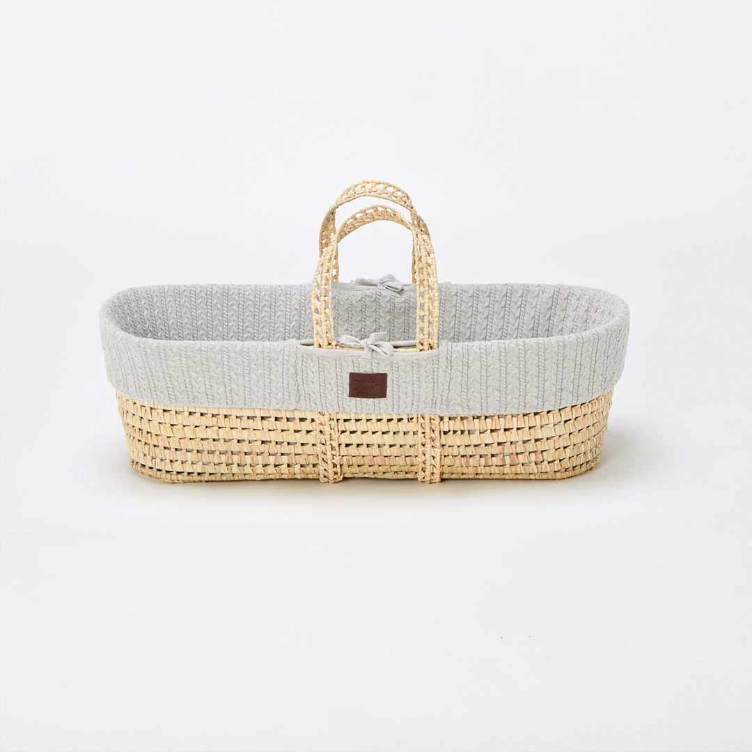  The Little Green Sheep Organic Knitted Moses Basket + Rocking Stand、mySite、merchandisen