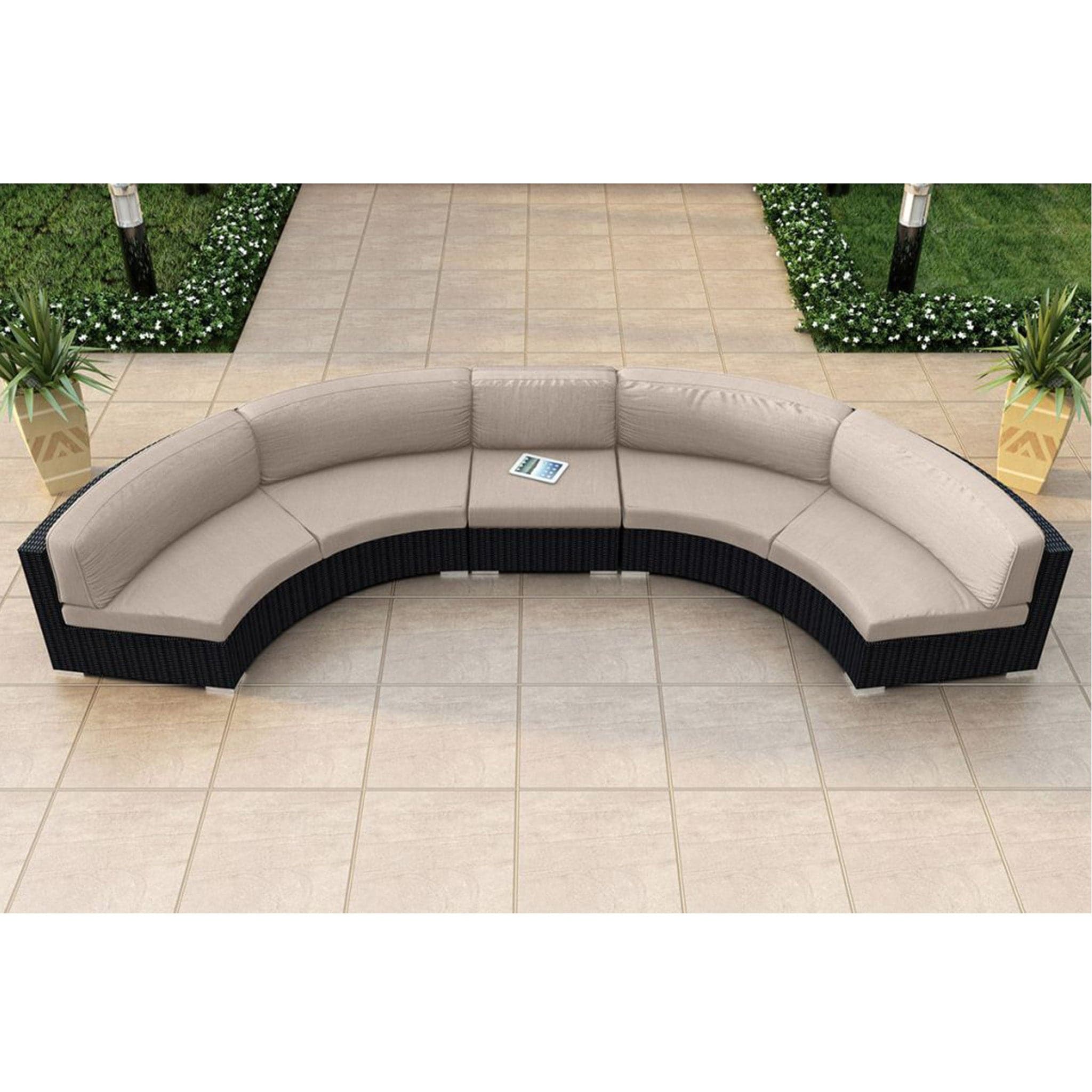 Urbana 3 Piece Extended Curve Sectional Set、mySite、neckold