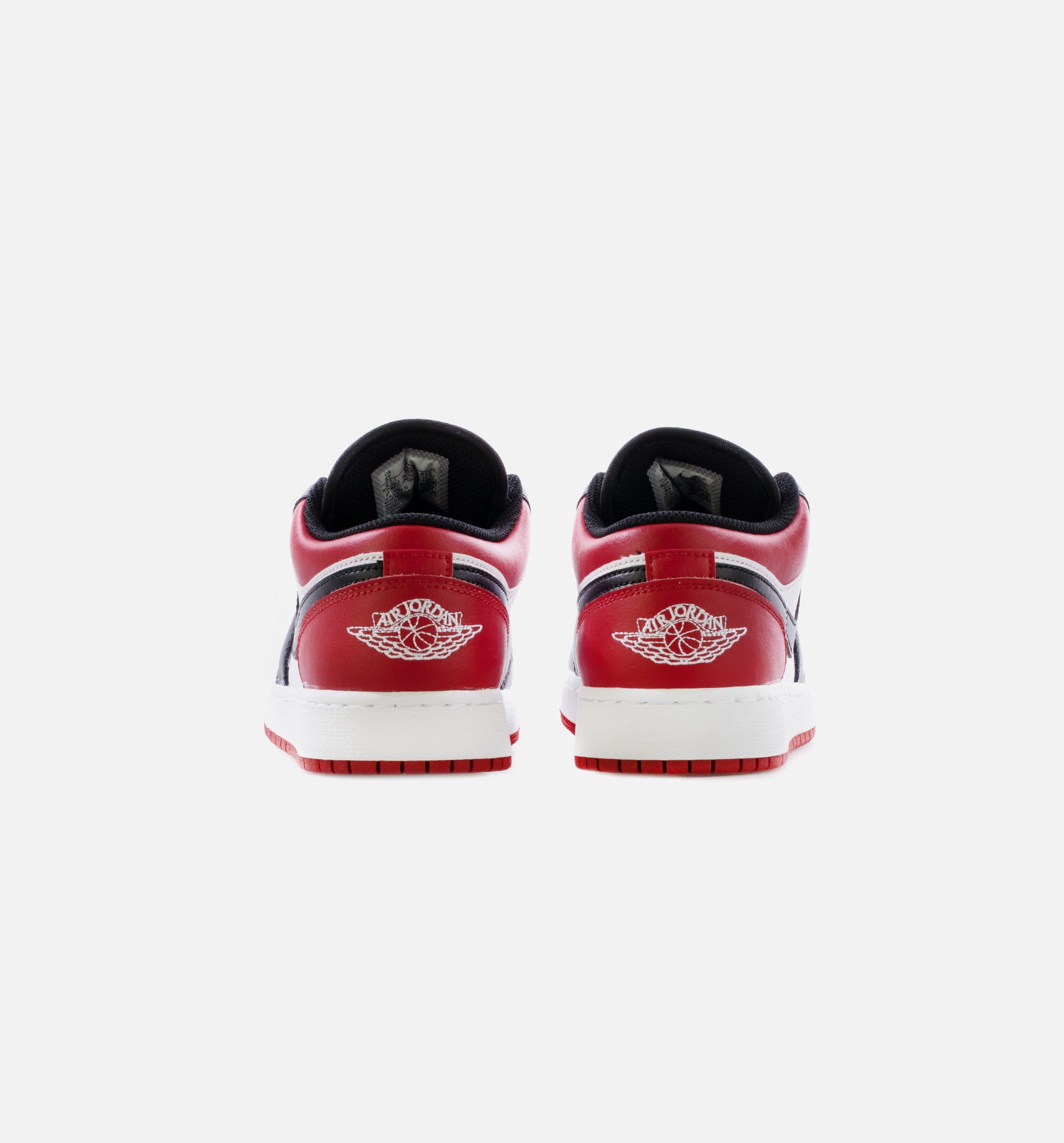 Air Jordan 1 Low Bred Toe Grade School Lifestyle Shoes - Red/Black Limit One Per Customer、mySite、dreamappss