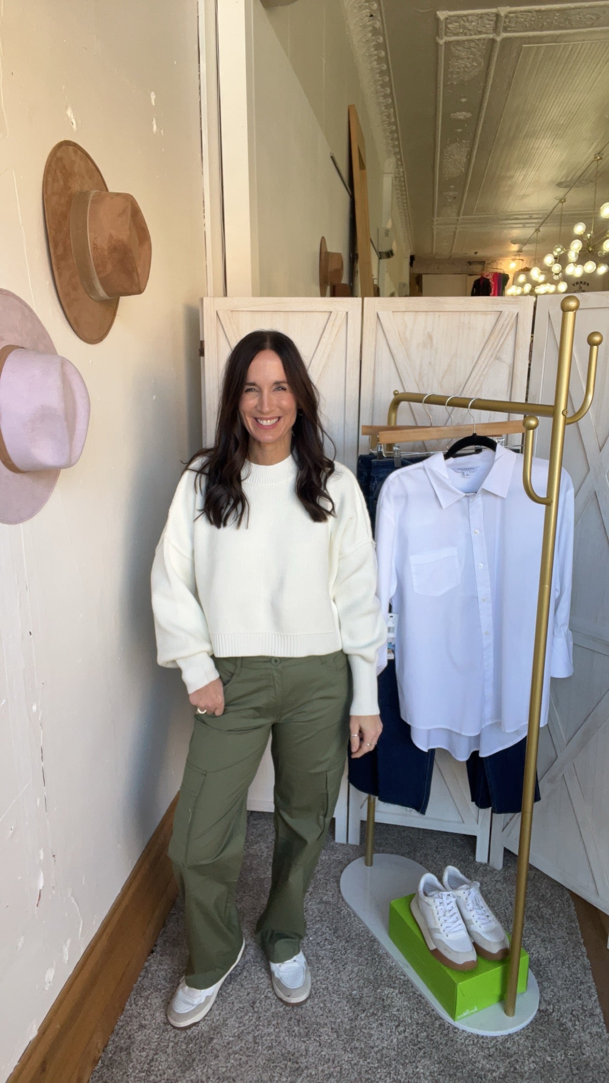 We The Free Easy Street Crop Pullover、mySite、garagedoors4me