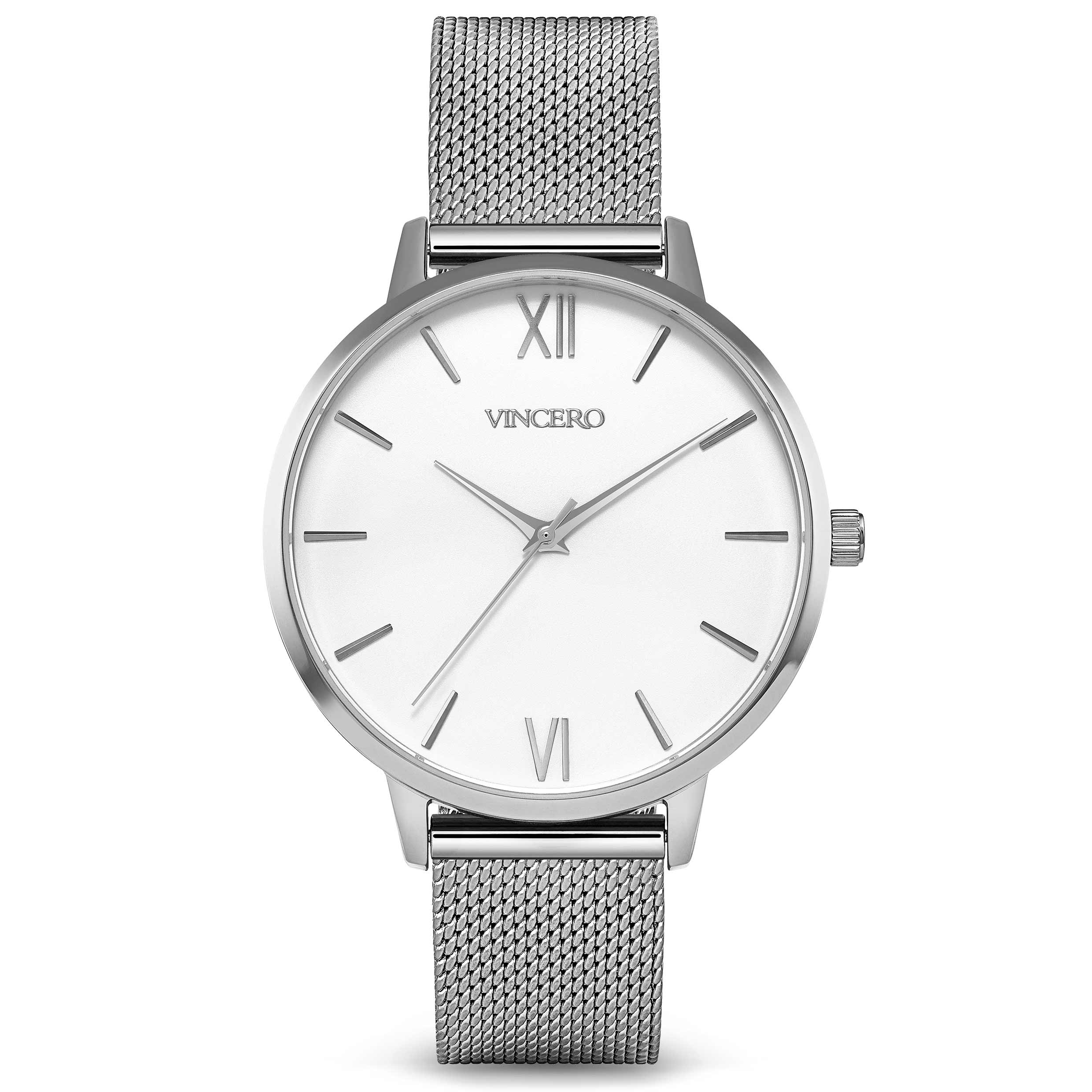  The Eros Mesh - Silver + White