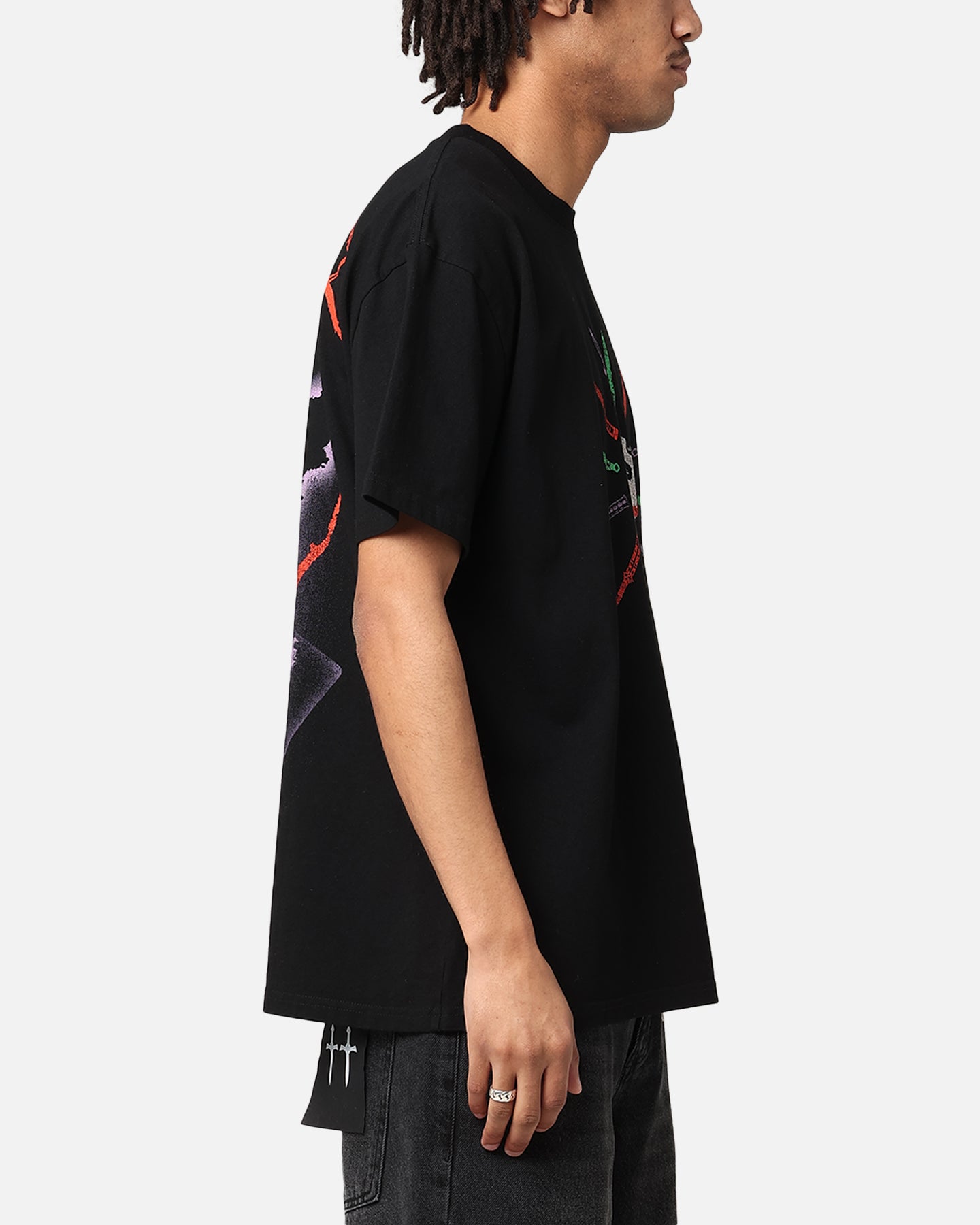 American Thrift X DC Batman The Joker Scars Heavy T-Shirt Black、mySite、zt4zffjzw