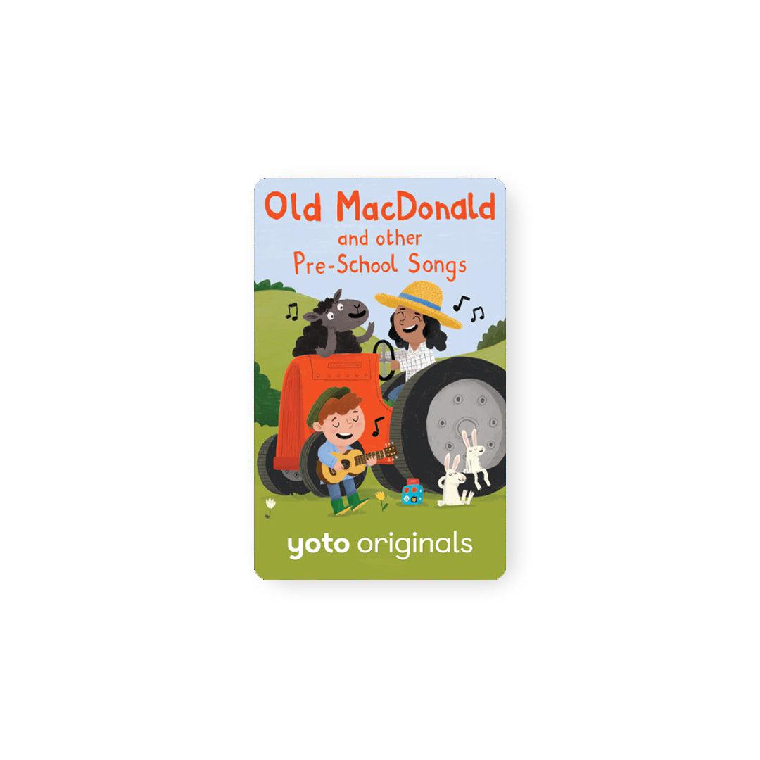  Yoto Card - Old Macdonald And Other Pre-School Songs、mySite、merchandisen