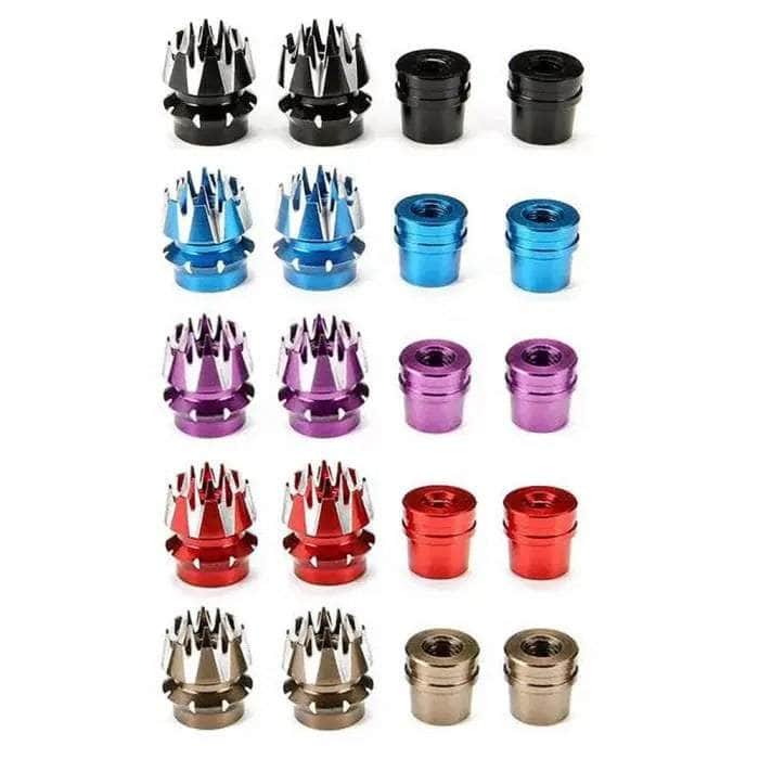  STP Adjustable Height M3 Stick Ends - Purple、mySite、merchandisen